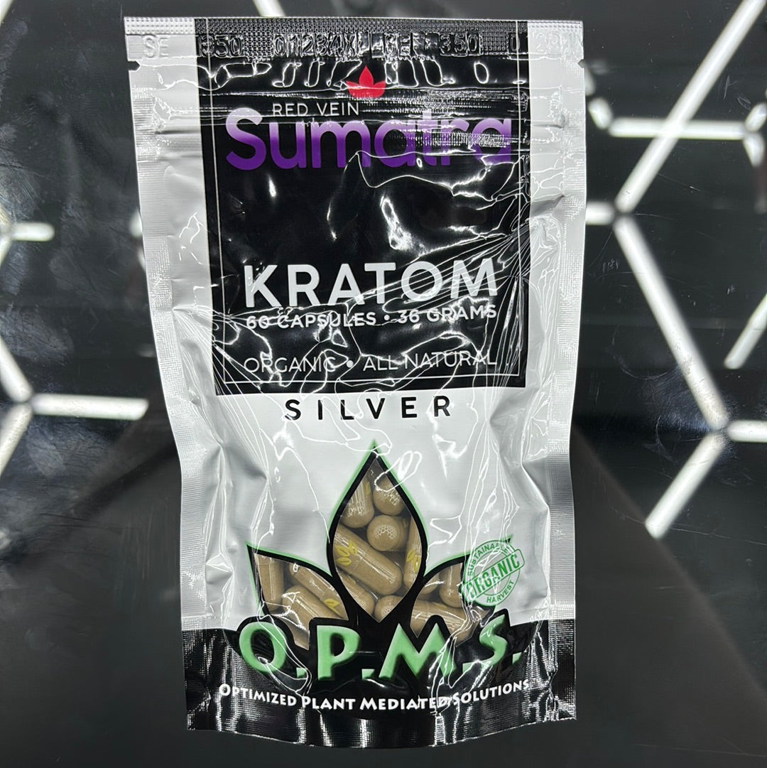 Opms sumatra kratom 60ct silver