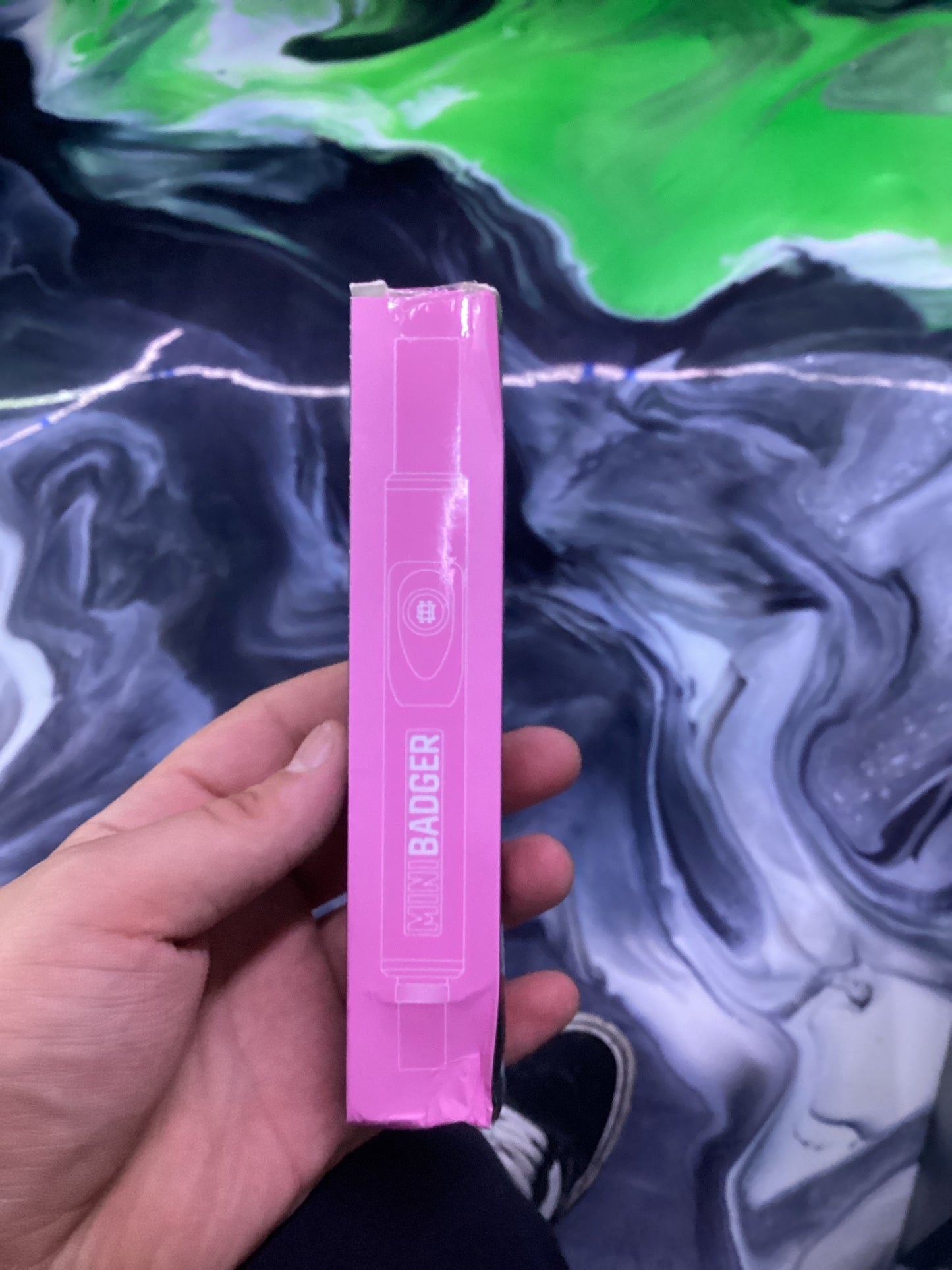 Mini badger pink nectar collector