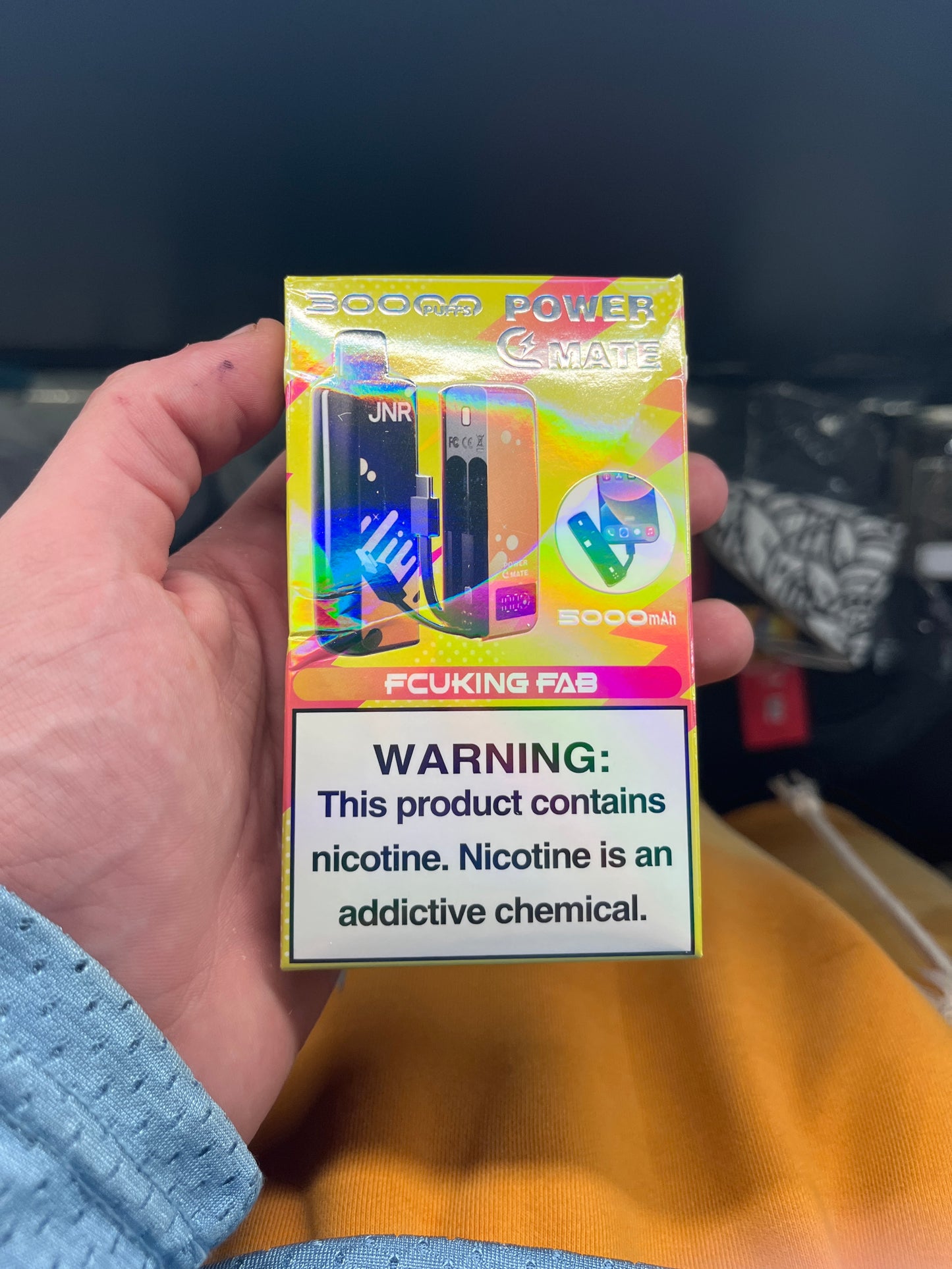 Jnr power cmate 30k puffs sour apple ice