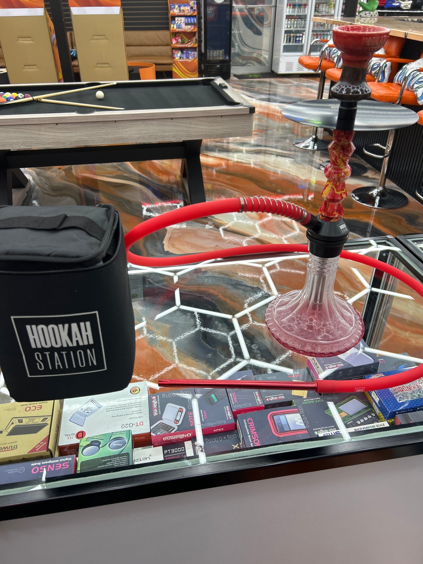 Hookah station hookah Picasso red