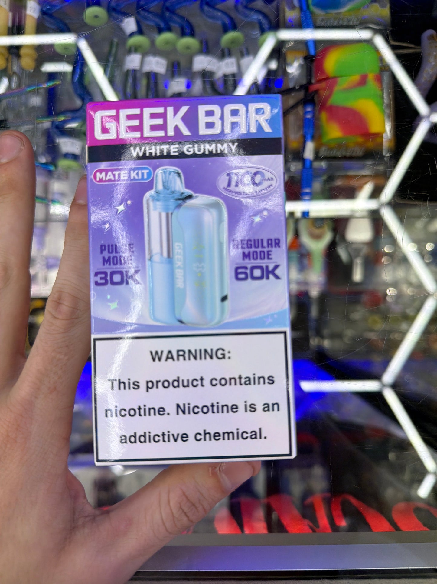 Geekbar Mate Kit 30k/60k hits White Gummy