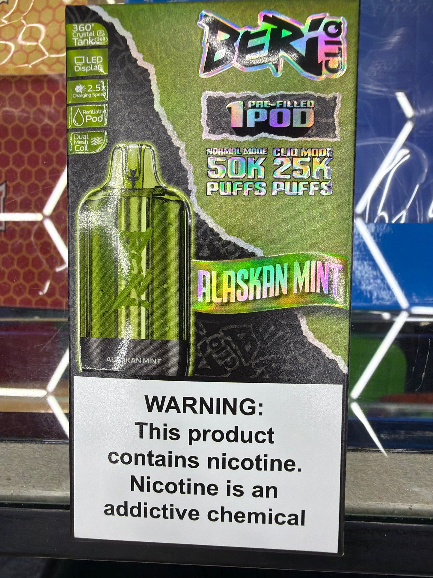 Beri Cliq 50k Pod Only (Alaskan Mint)