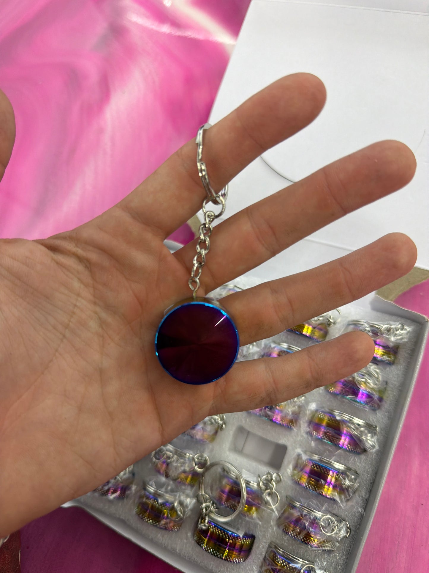 2 part keychain metal grinder