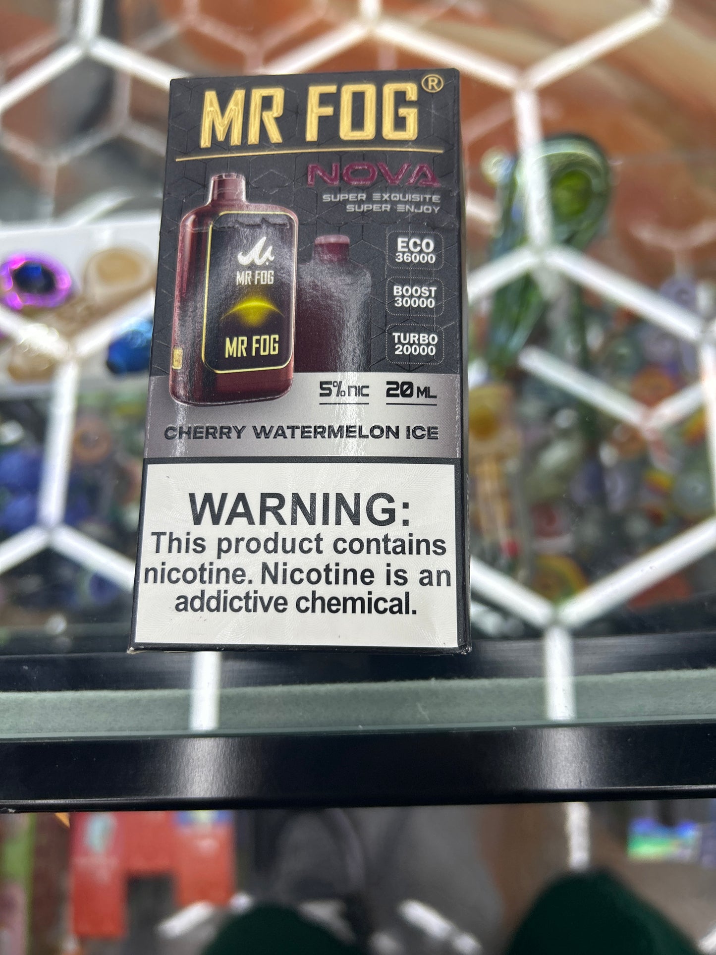 Mr fog nova 30k hits cherry watermelon ice