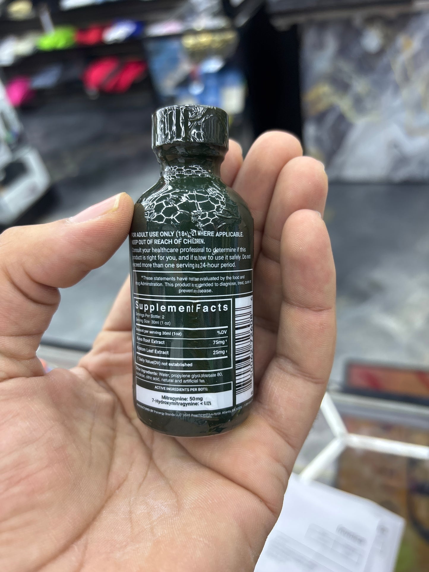 Icon emerald cava plus Kratom tonic shot