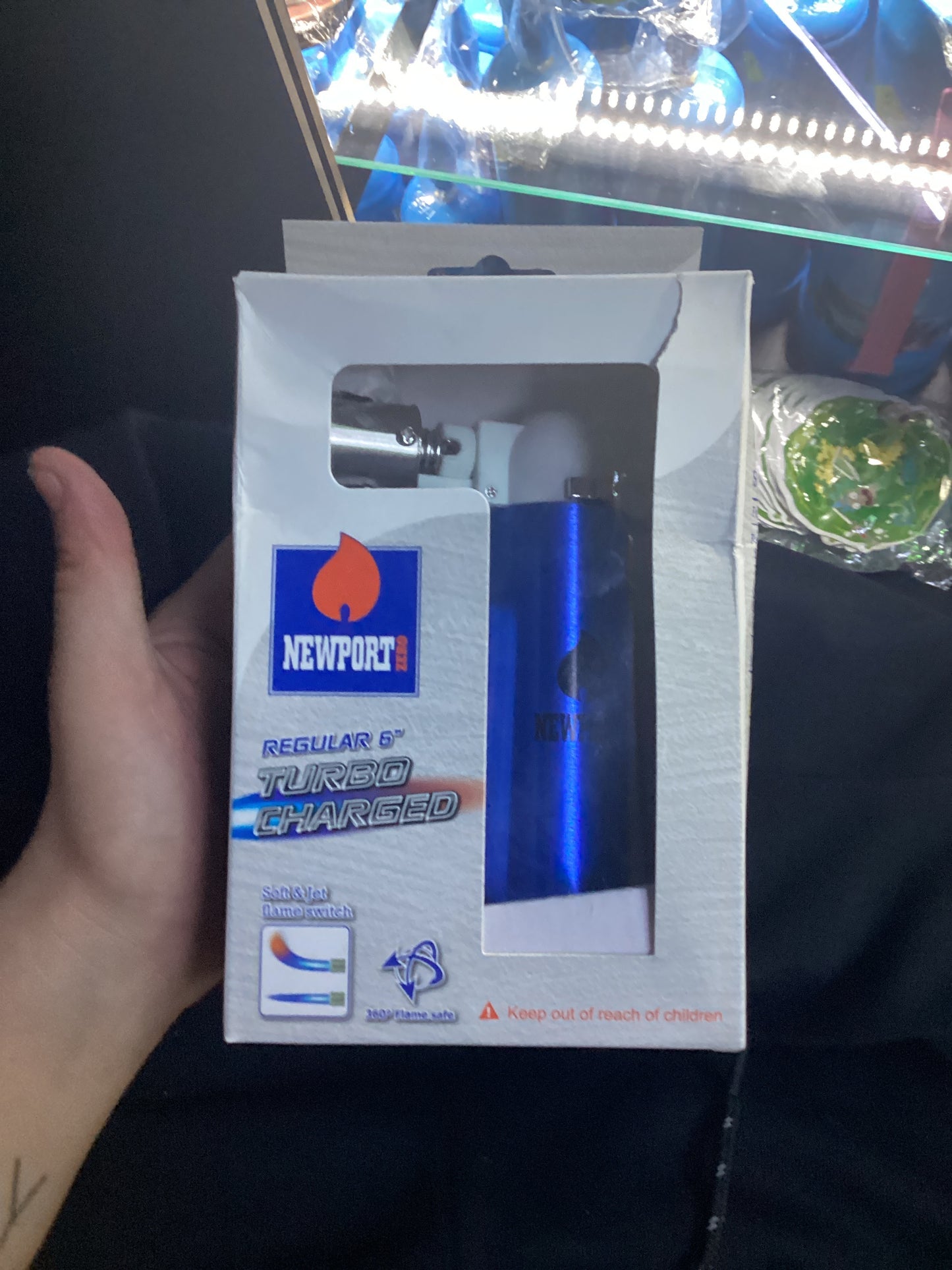 Newport zero regular 6” turbo charged torch blue