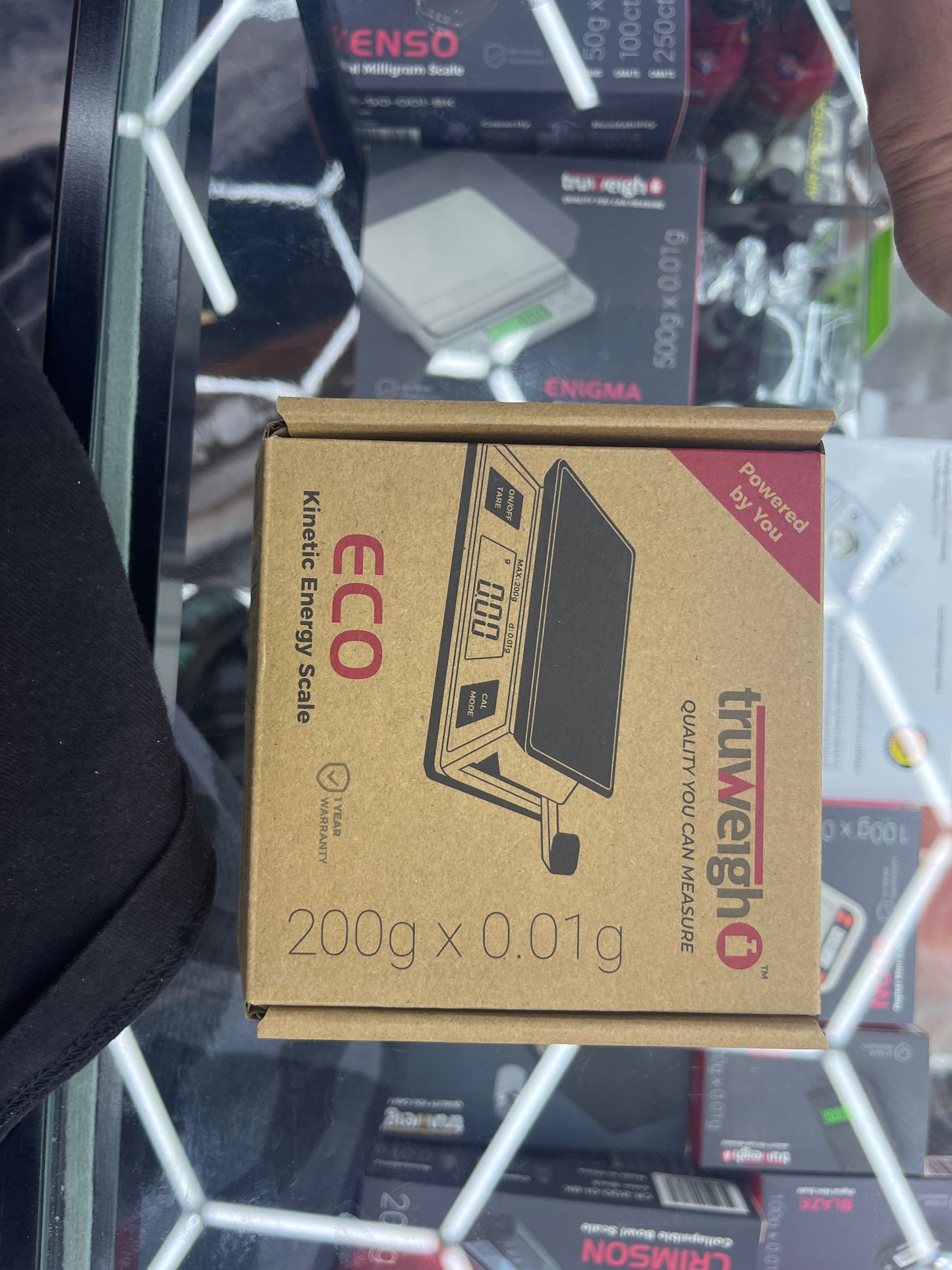 Truweigh eco kinetic scale 200g x 0.01g white