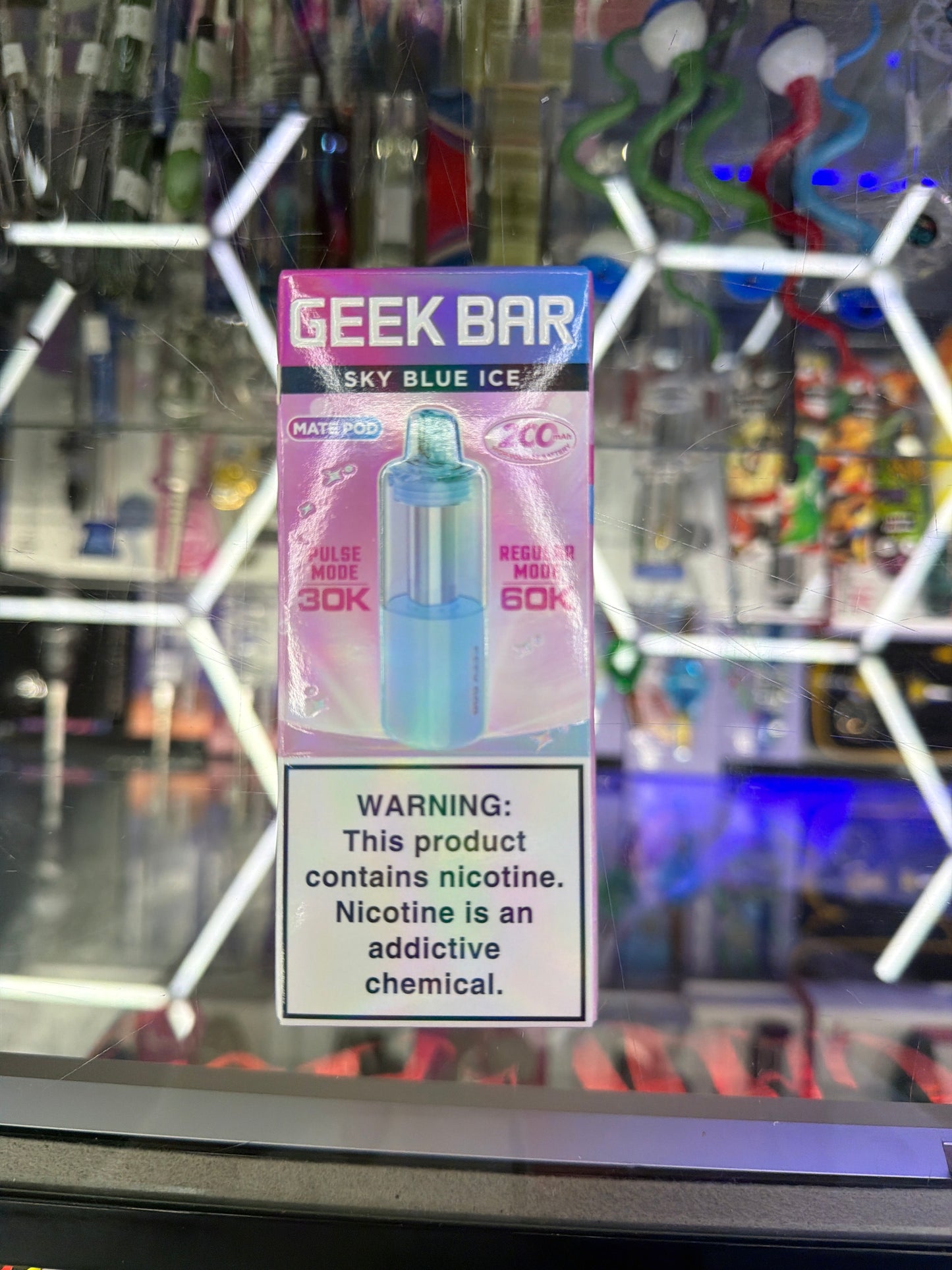 Geekbar Mate Pod 30k/60k hits Sky Blue Ice