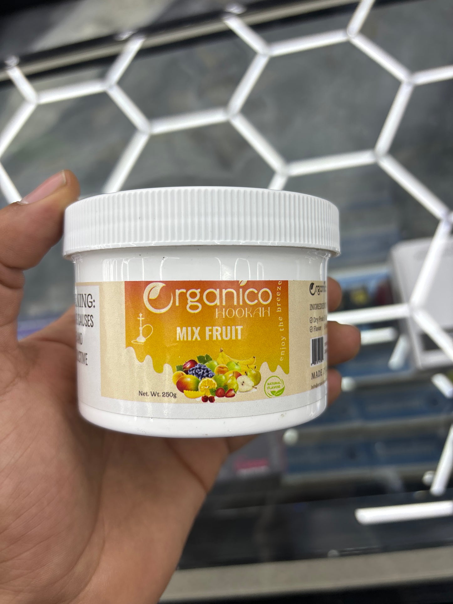 Organic hookah mix fruit
