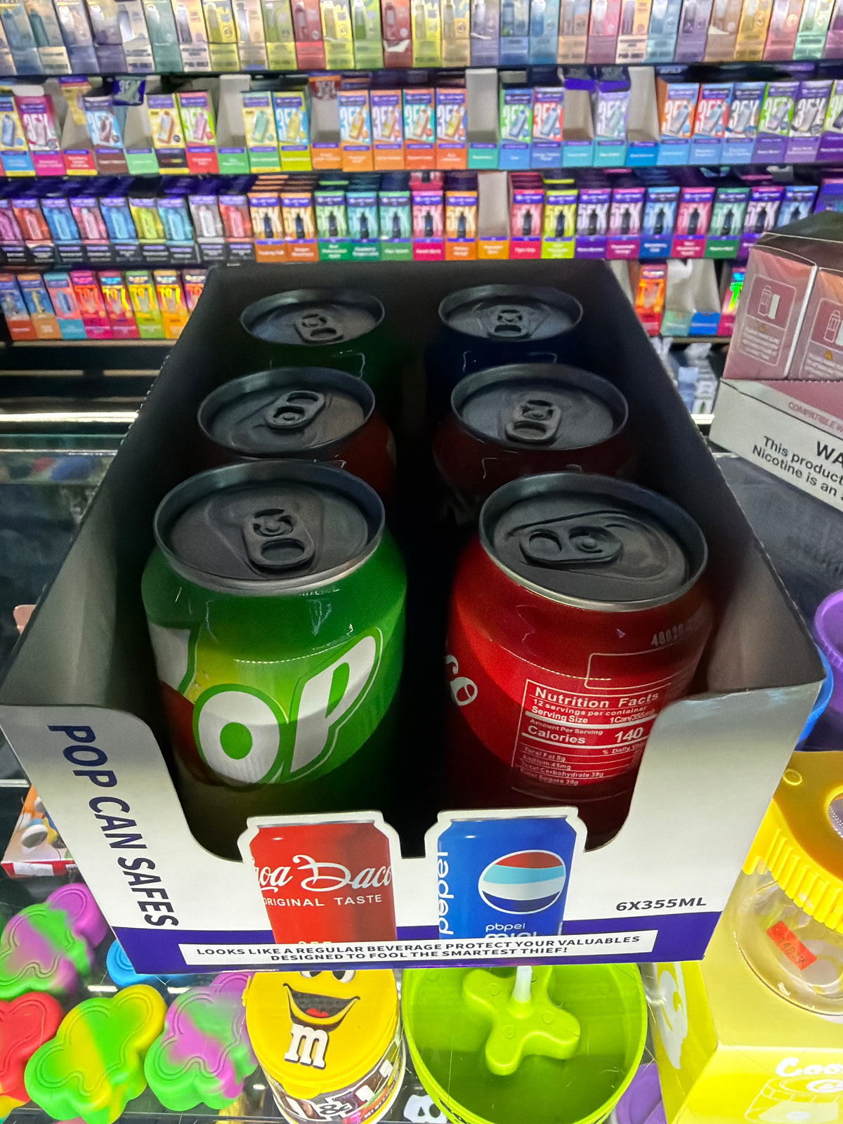 soda can stash jar