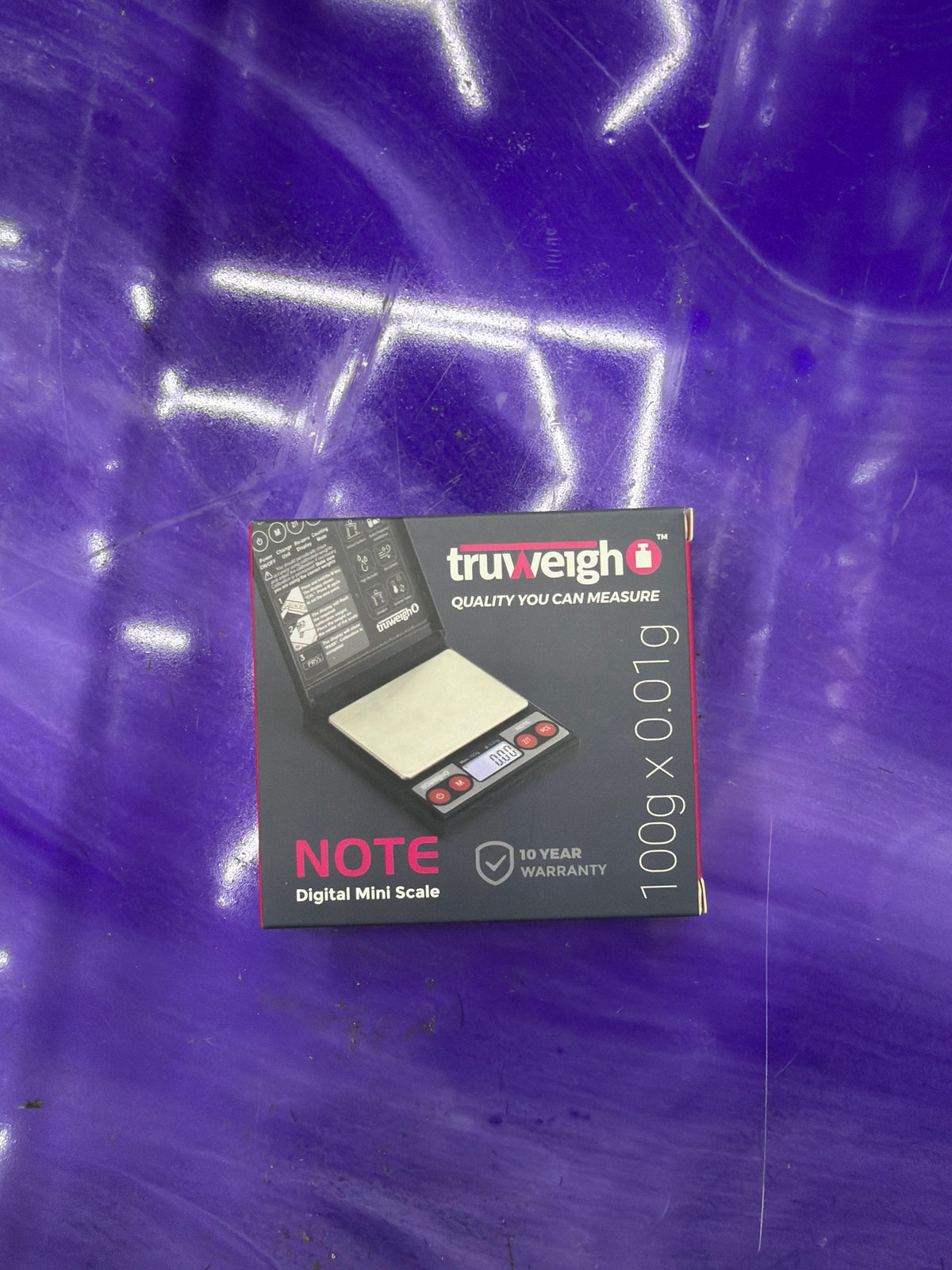 Truweigh note mini scale 100g x 0.01g