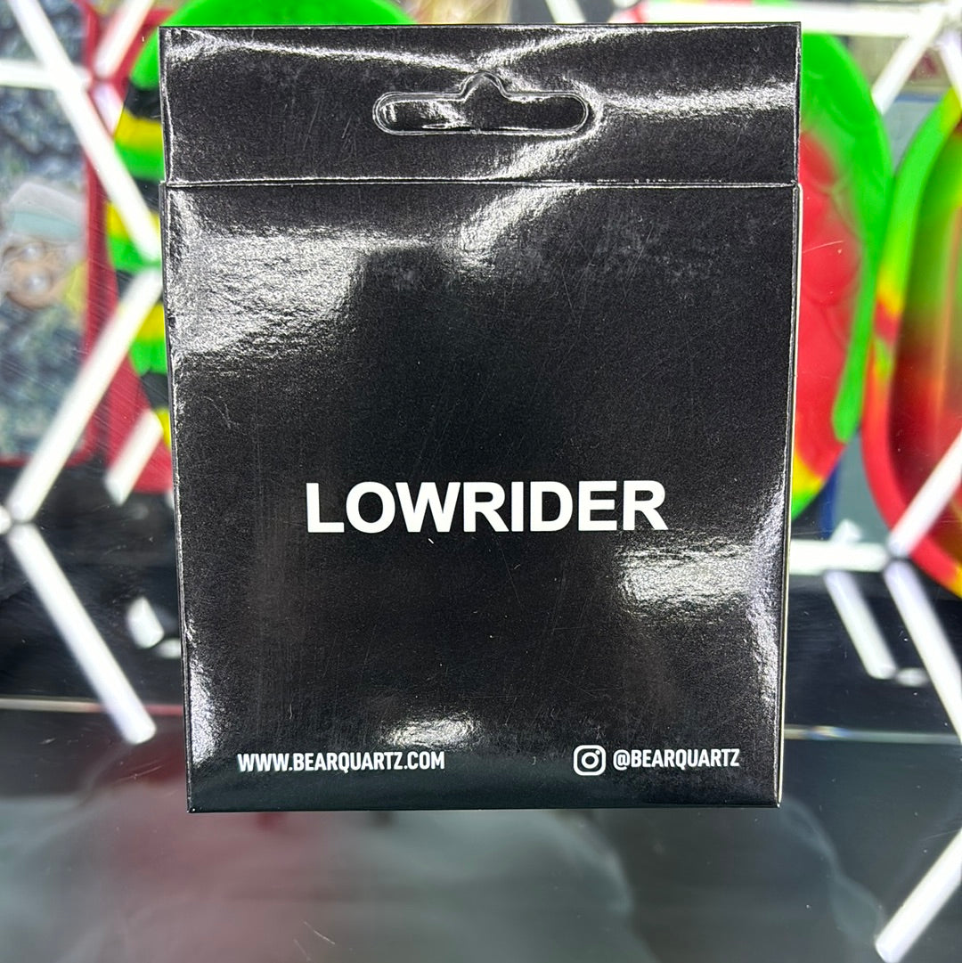 Bear quartz lowrider 22m frosted banger