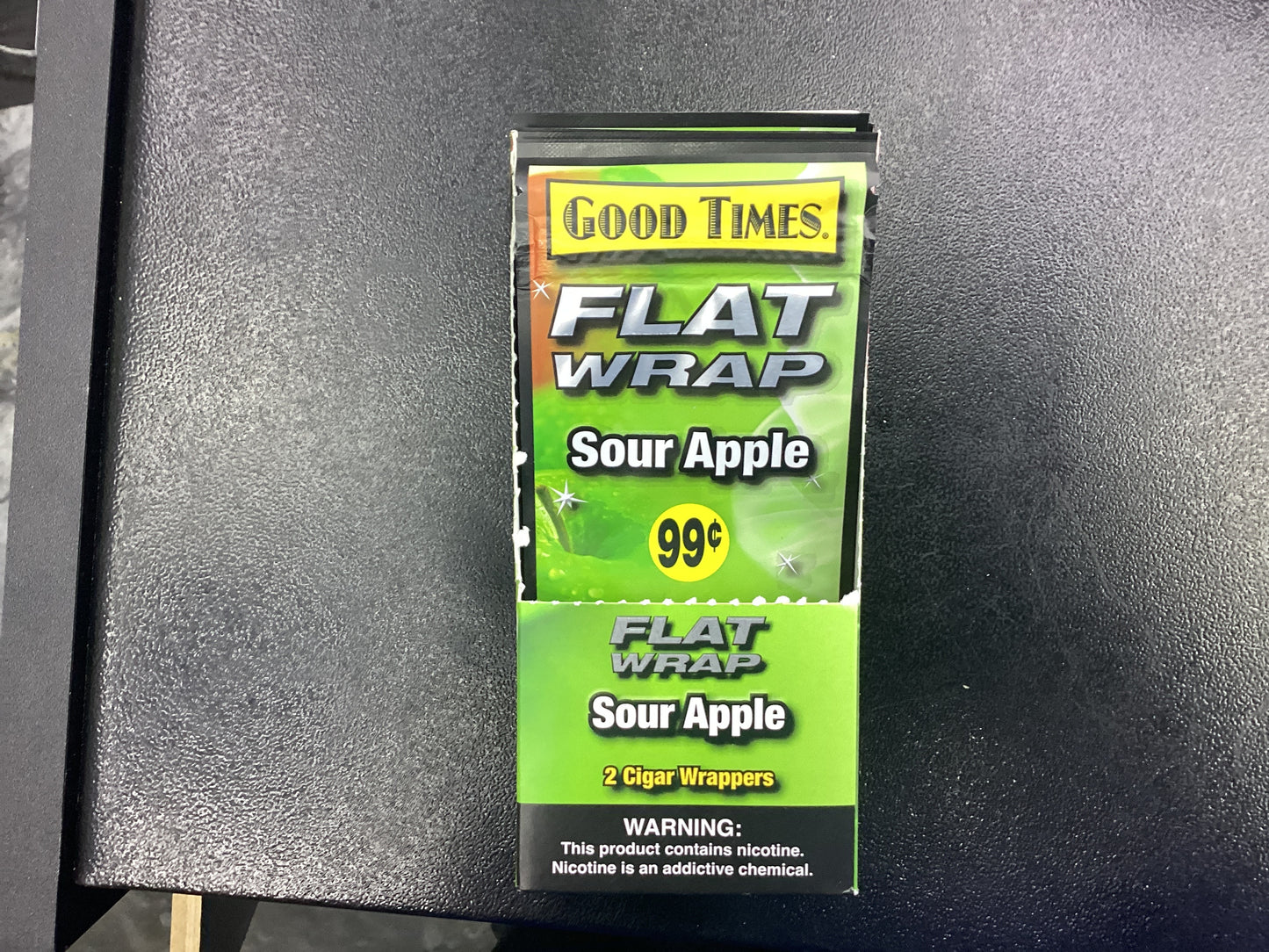 Good times flat wraps sour apple