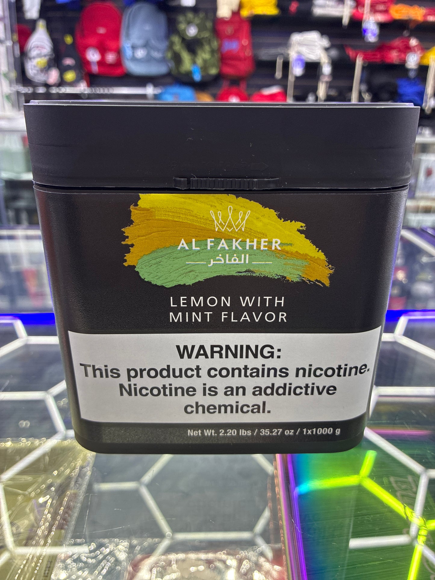 Al fakher lemon with mint flavor 2.20lbs