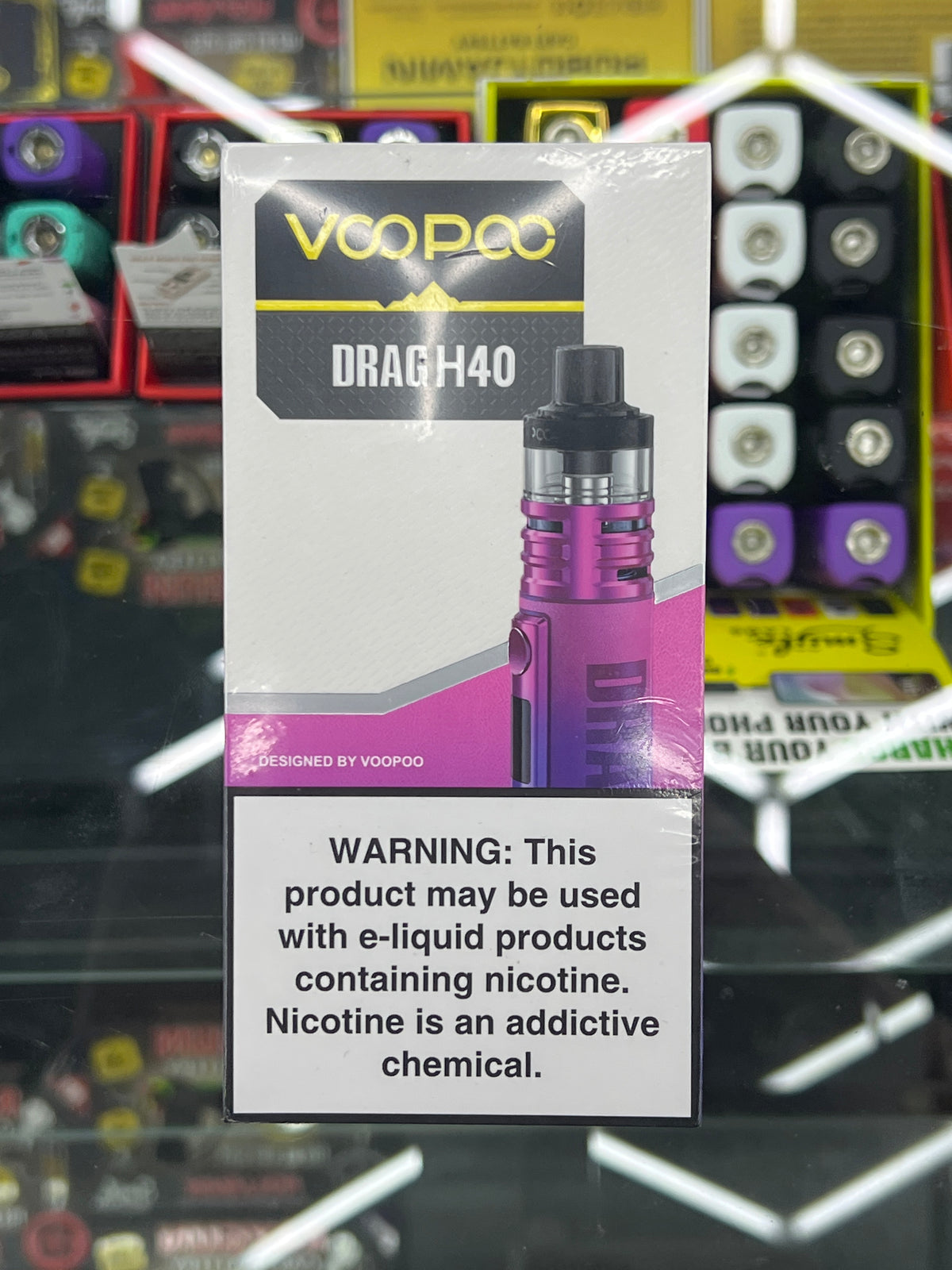 VOOPOO DRAG H40 POD MOD KIT Modern Red