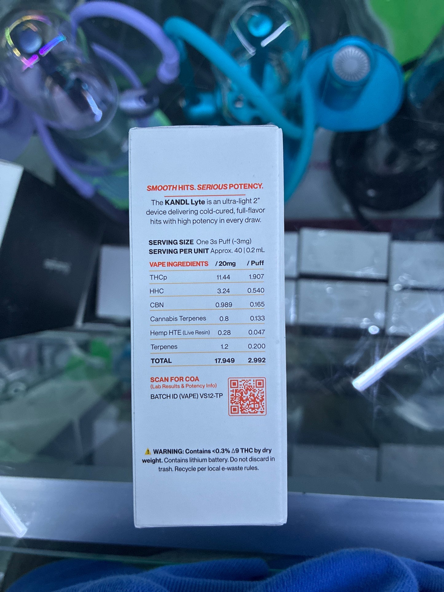 Kandl lyte kit concentrate vaporizer lemon fuel sativa