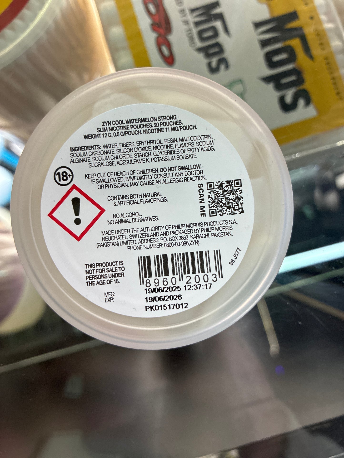 Zyn cool watermelon - strong 11mg