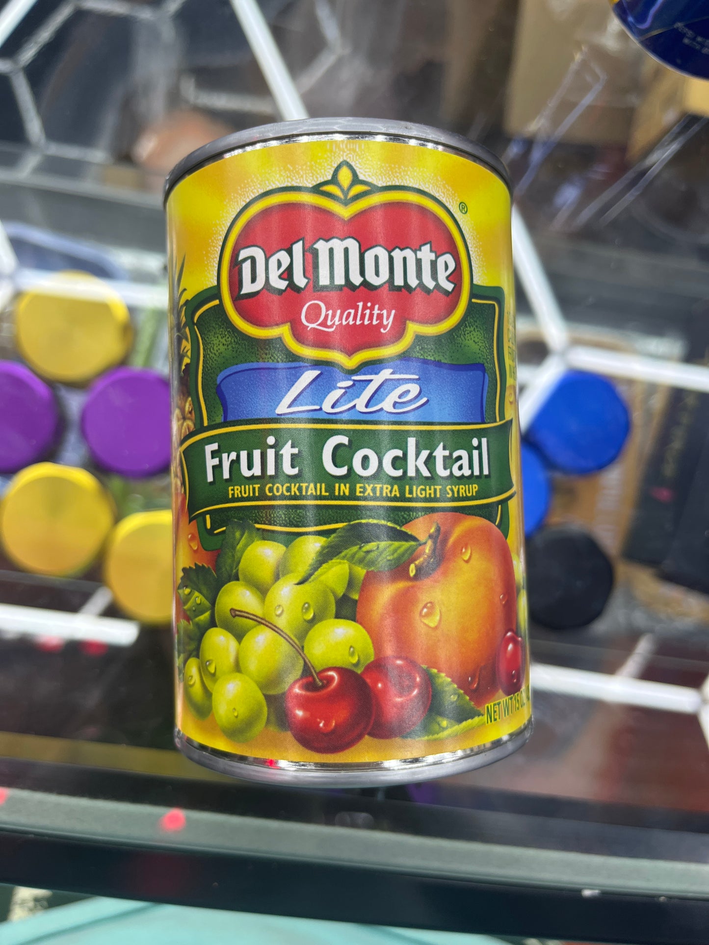 DeMonte fruit cocktail stash jar