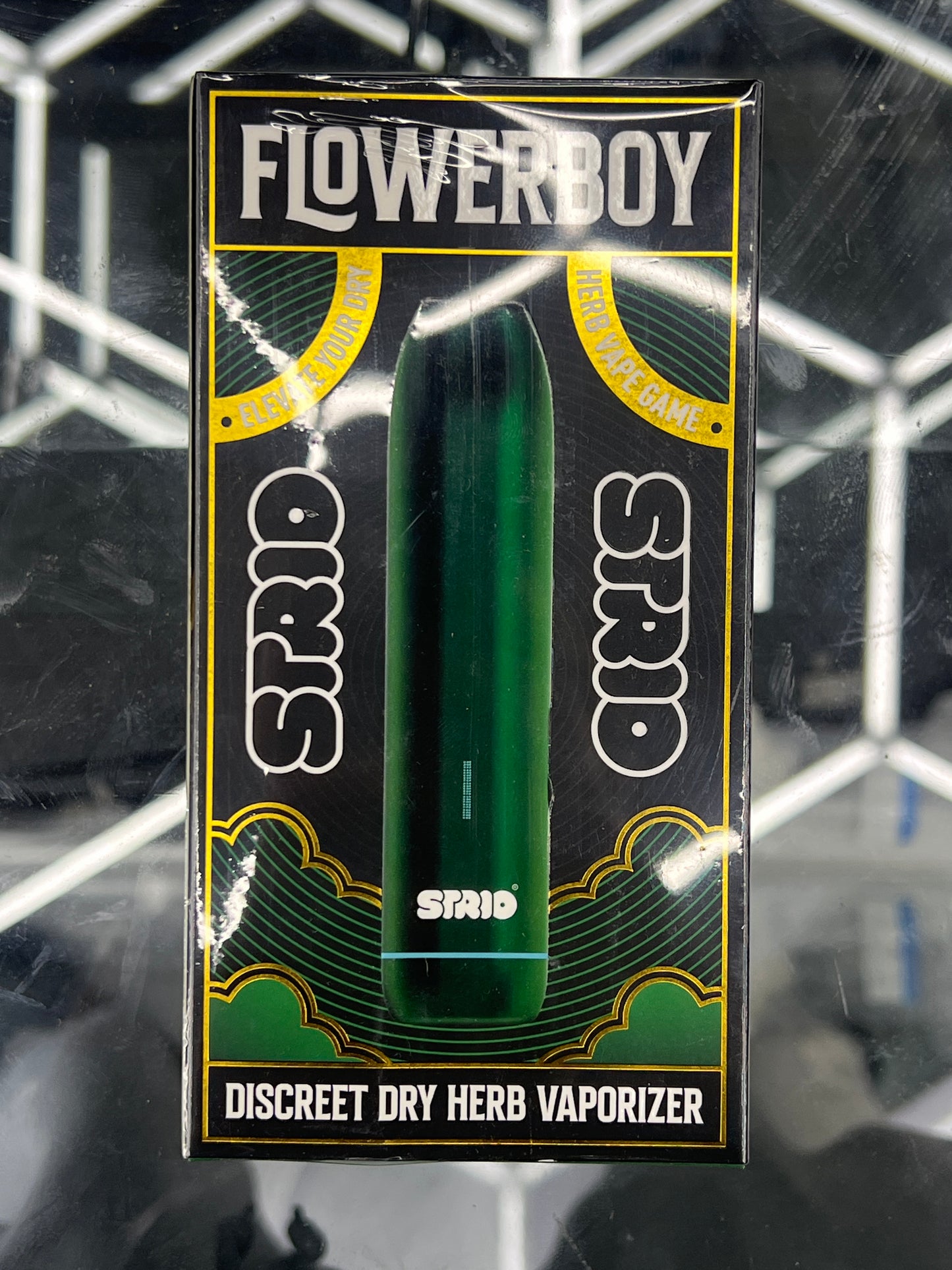 Flowerboy Dry Herb Vaporizer emerald green