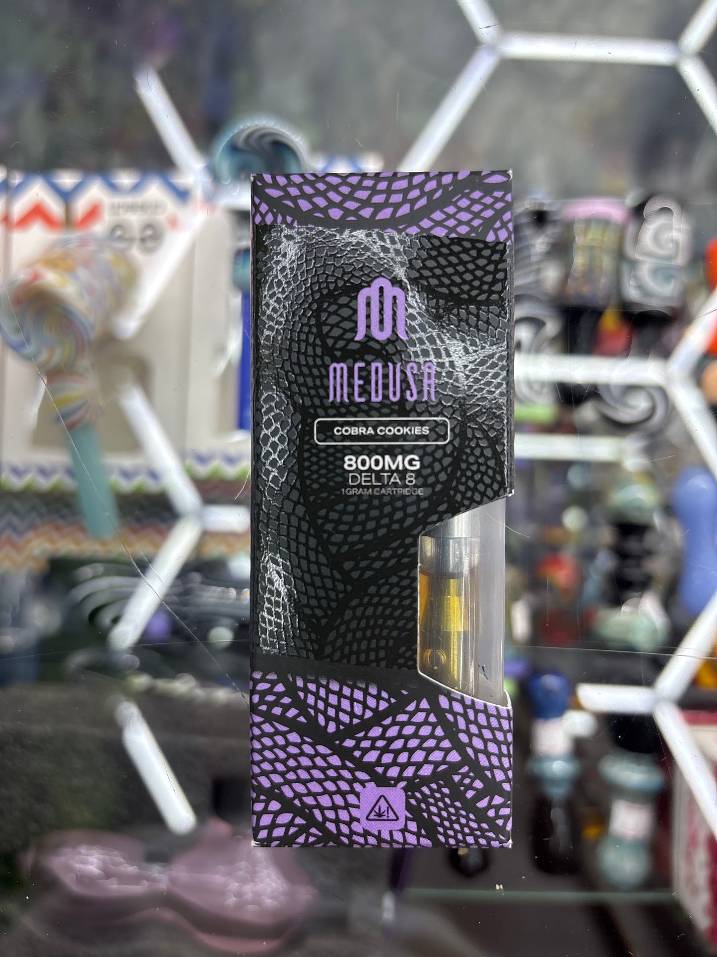 Medusa cobra cookies, 800 MG Delta 1G cartridge