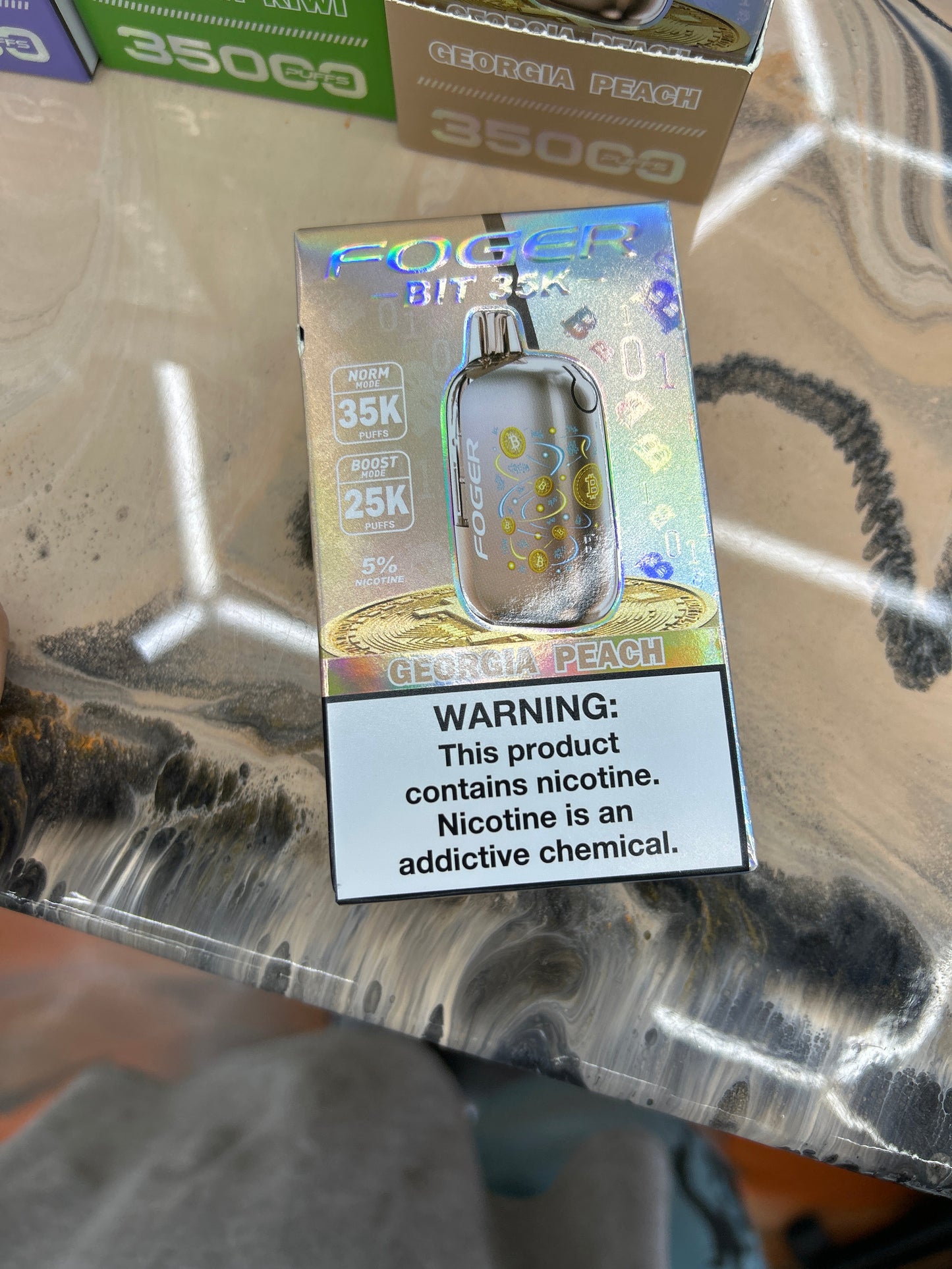 Fogger bit 35k Georgia peach