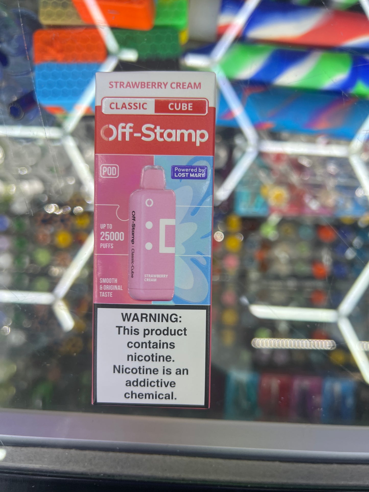 Off stamp classic cube 25K strawberry cream