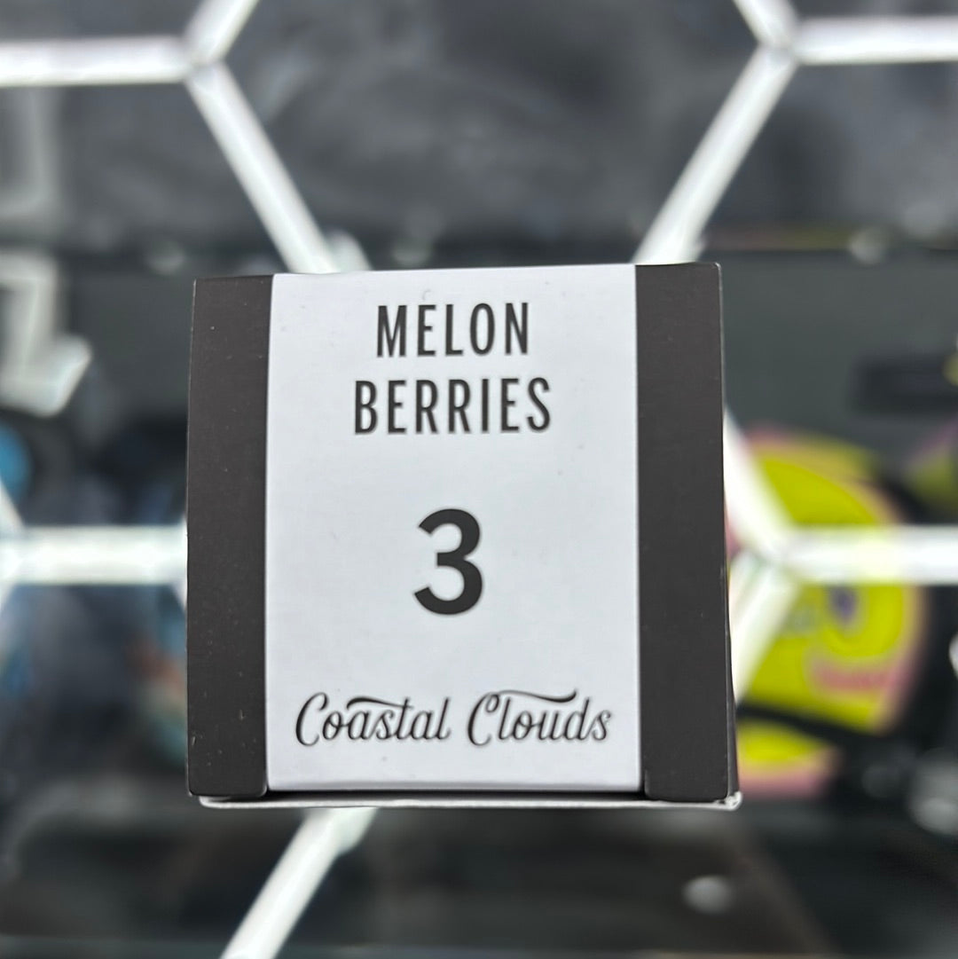 Coastal clouds, melon berries 3mg