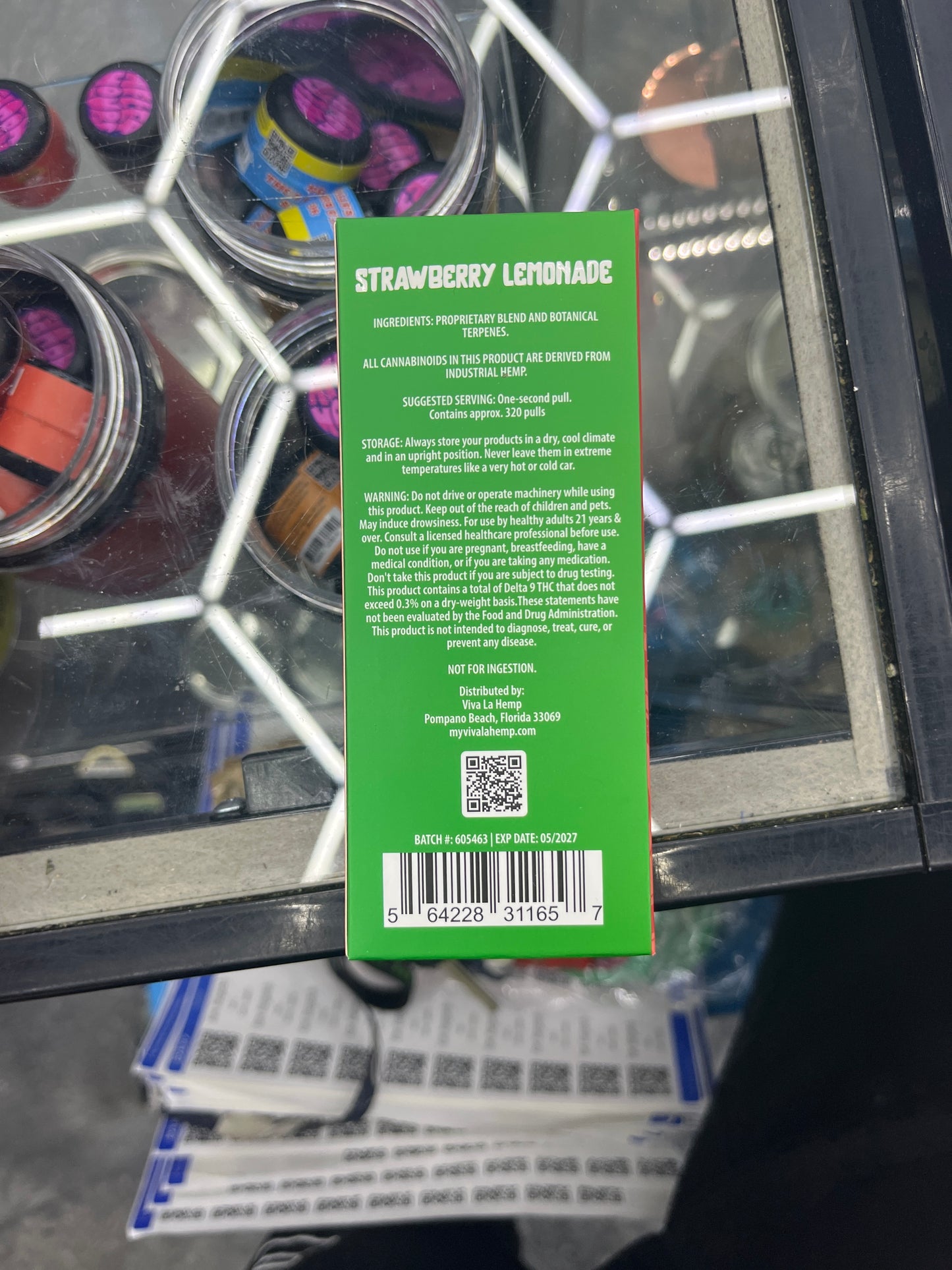 Viva la hemp kosmic blend 3ml sativa strawberry lemonade