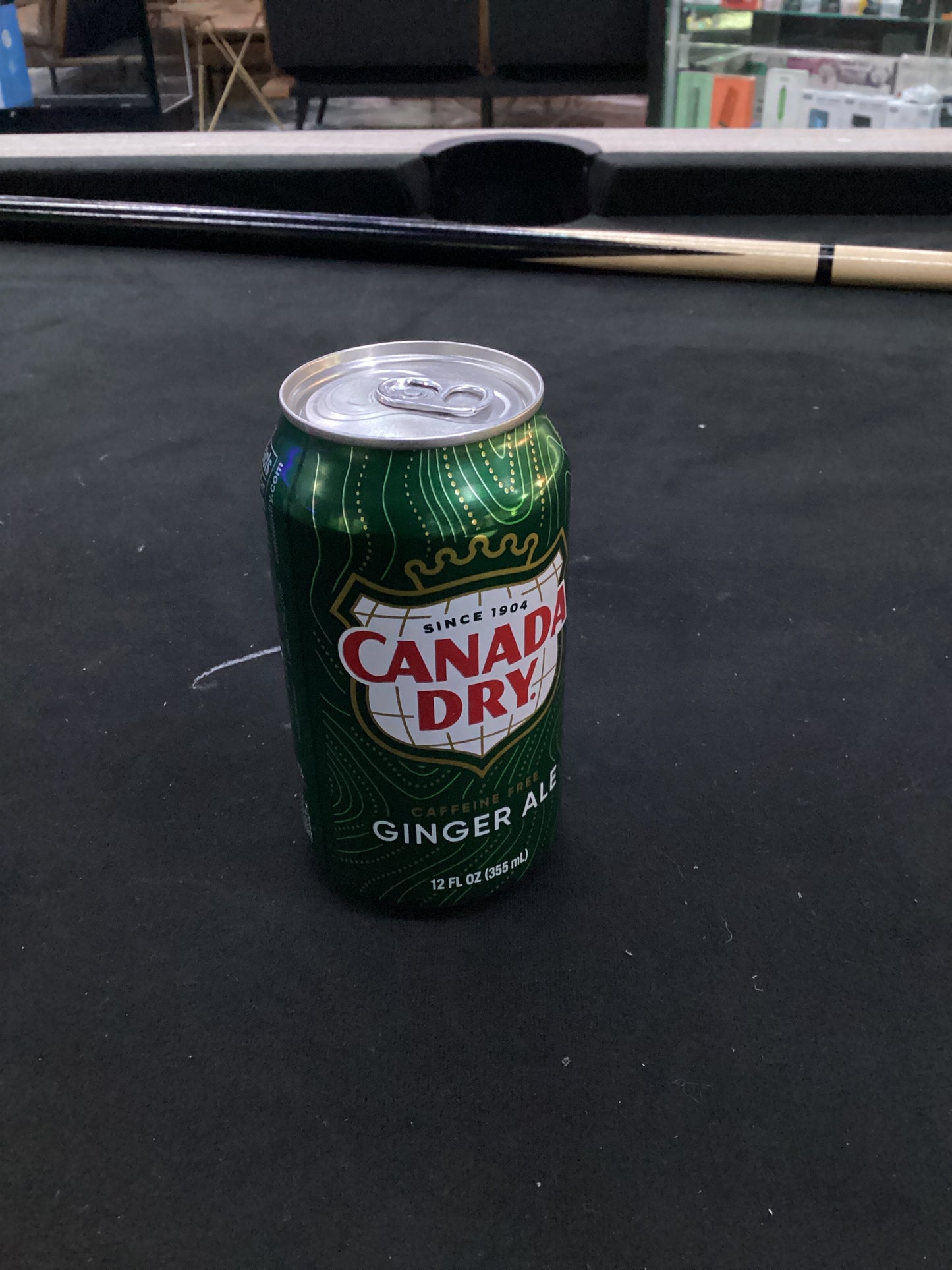Canada Dry ginger ale can 12oz