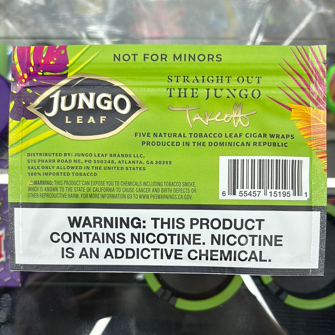 Jungo leaf Habano leaf edition, 5 wraps per pack