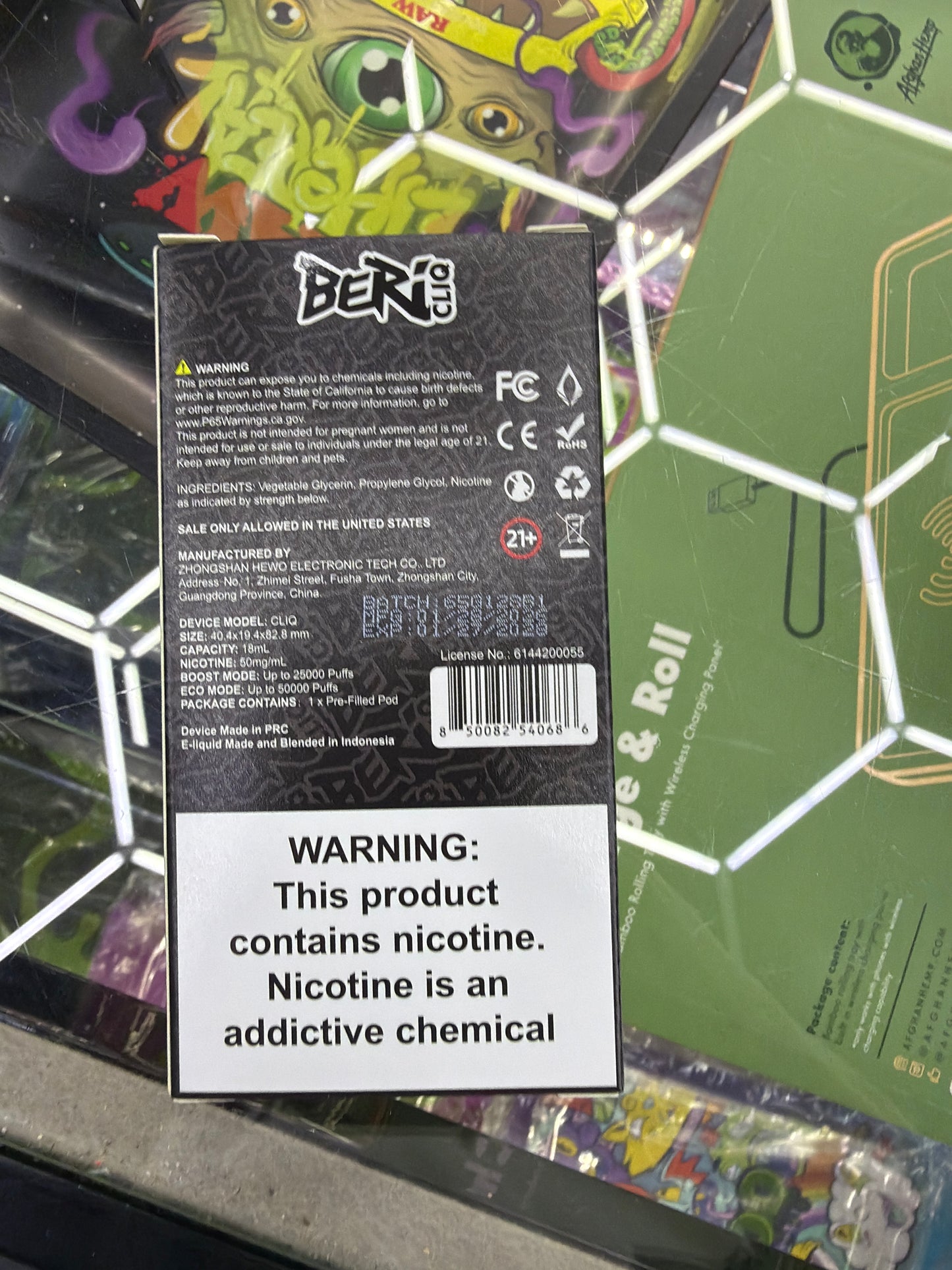 Beri Cliq 50k Pod Only (Mango Bomb)