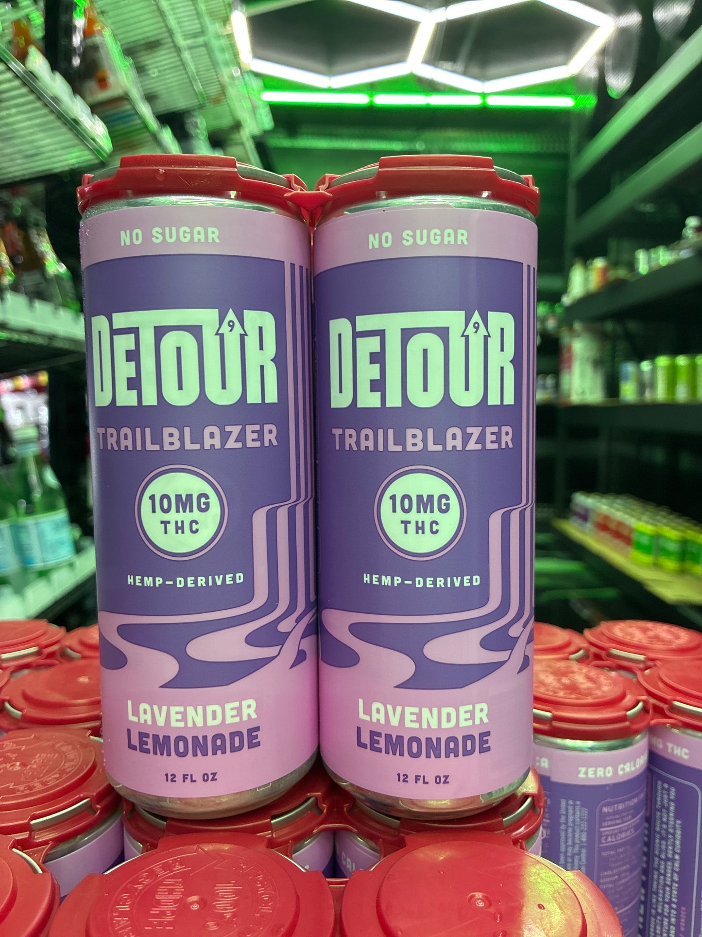 Detour Trailblazer hemp deprived lavender lemonade 12fl oz 10mg