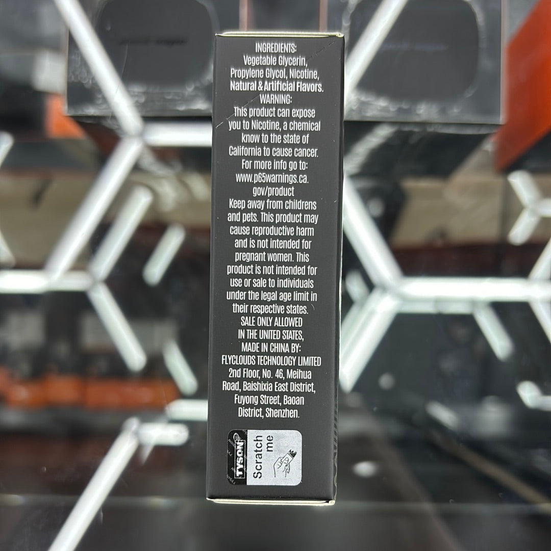 Tyson round two frozen banana, 7500 hits