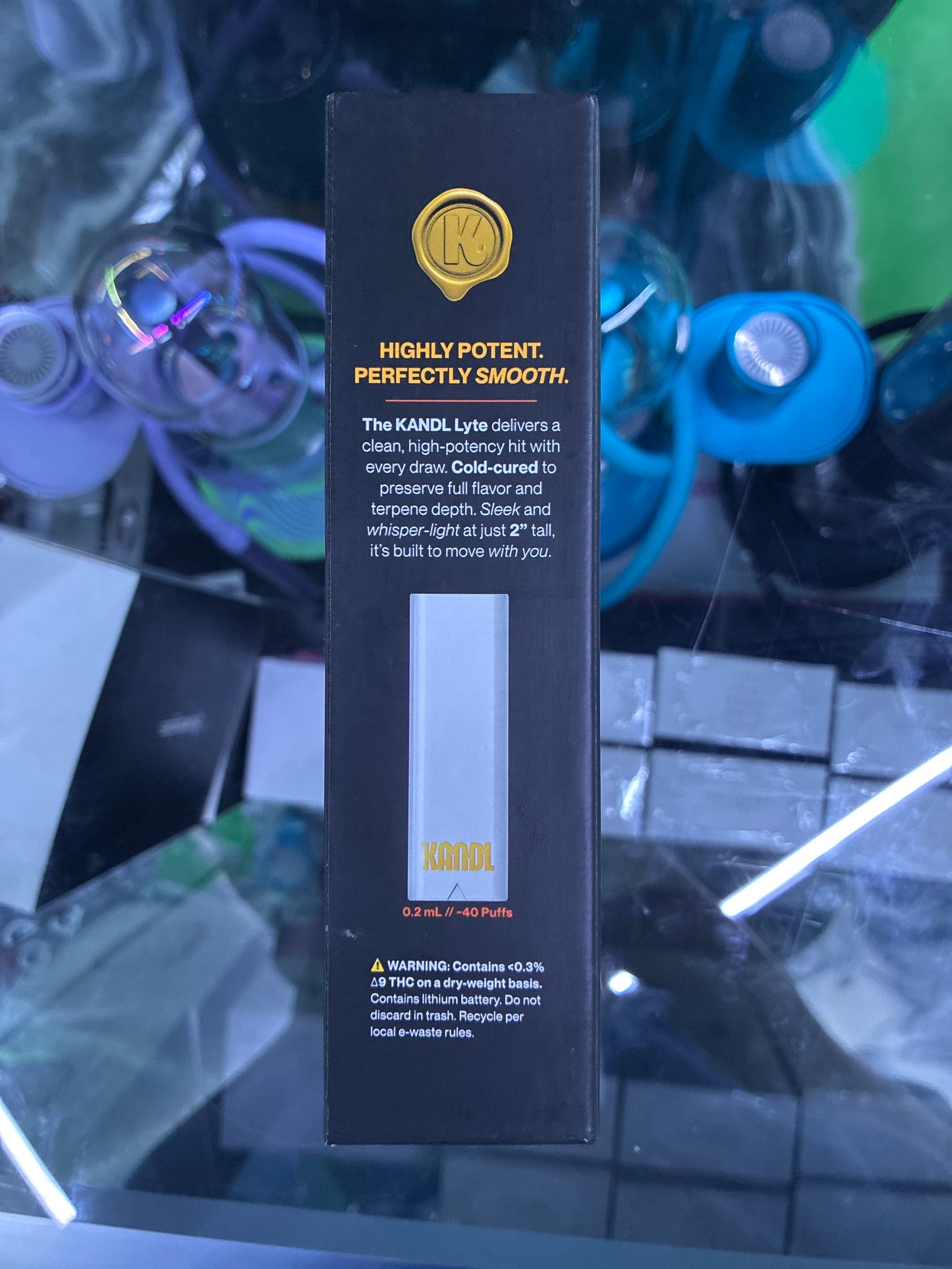 Kandl signature kit concentrate vaporizer lemon fuel sativa