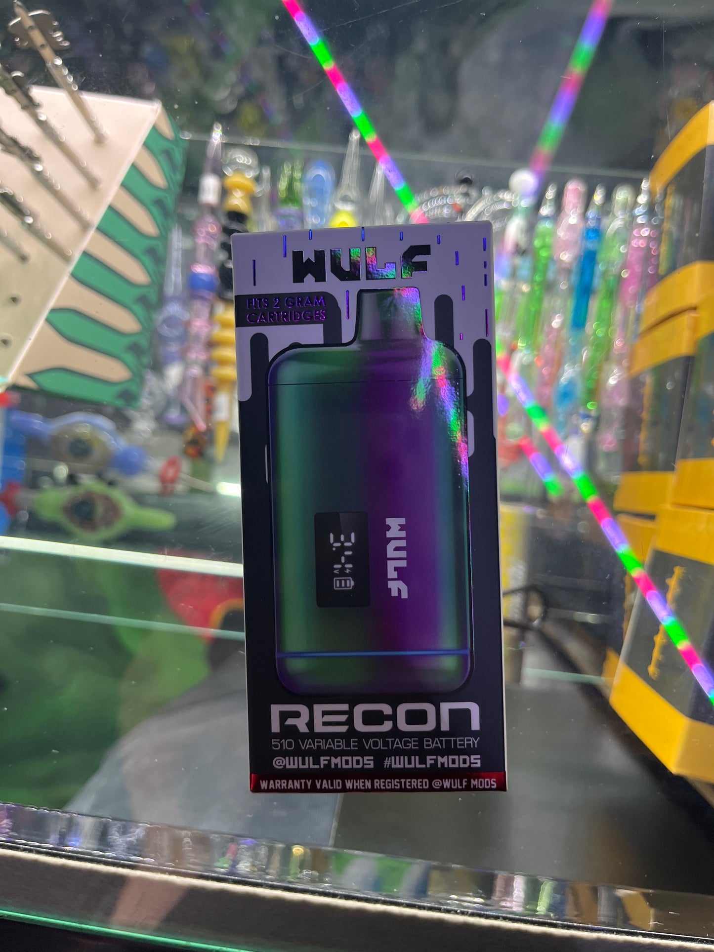 Wulf recon 2g cartridge vaporizer rainbow