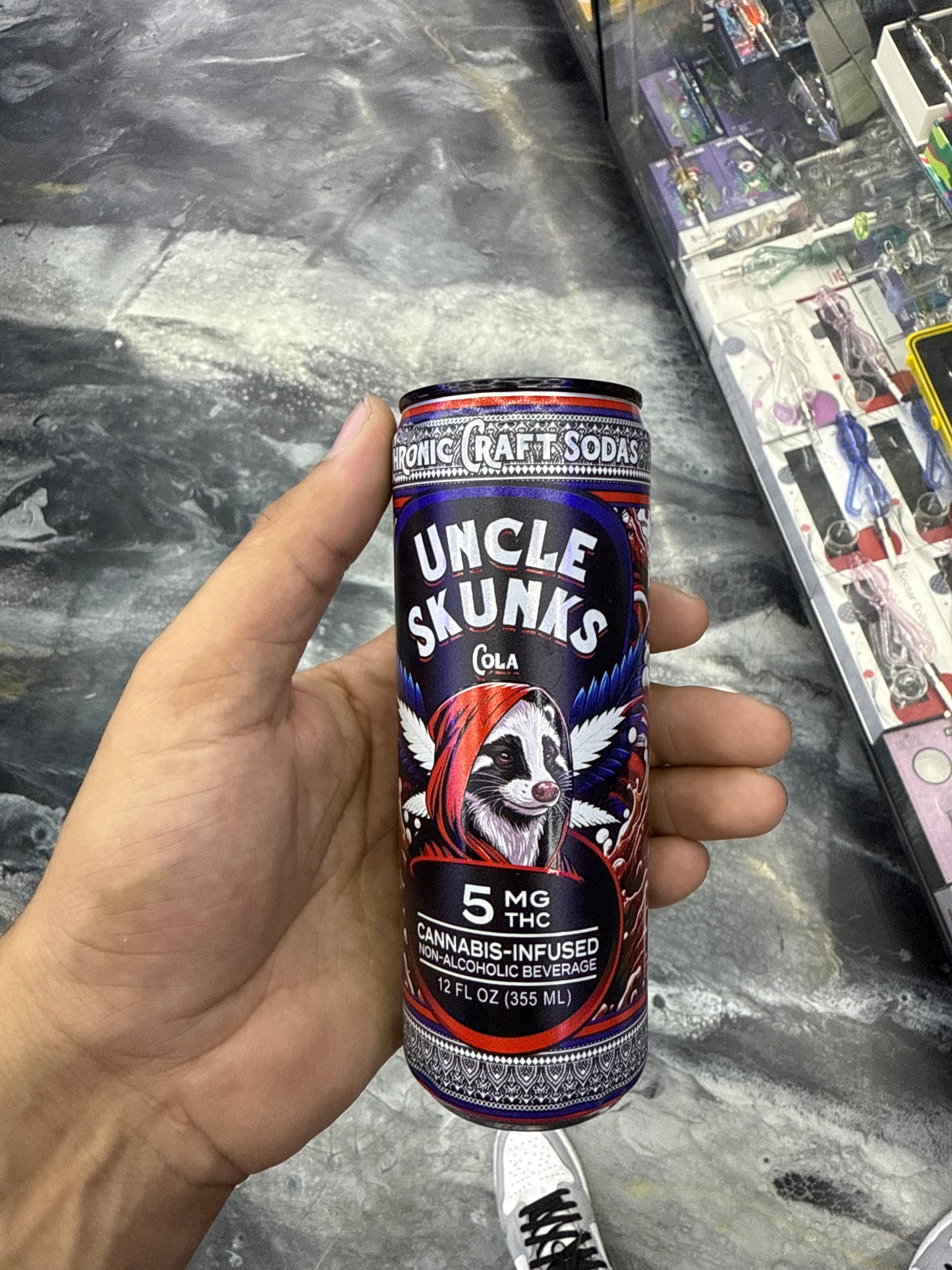 Uncle skunk’s cola 5mg THCp infused drink