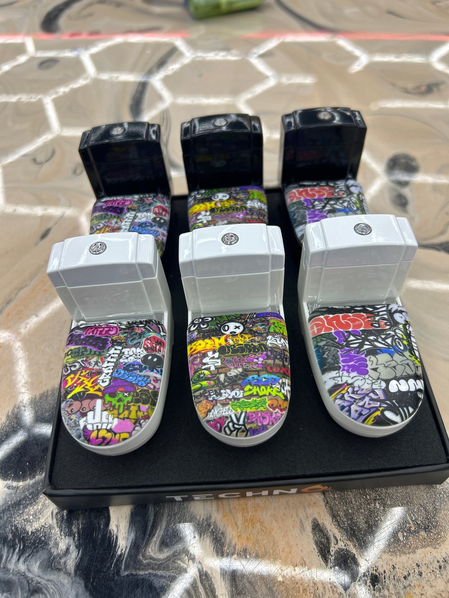 Techno torch toilet torch