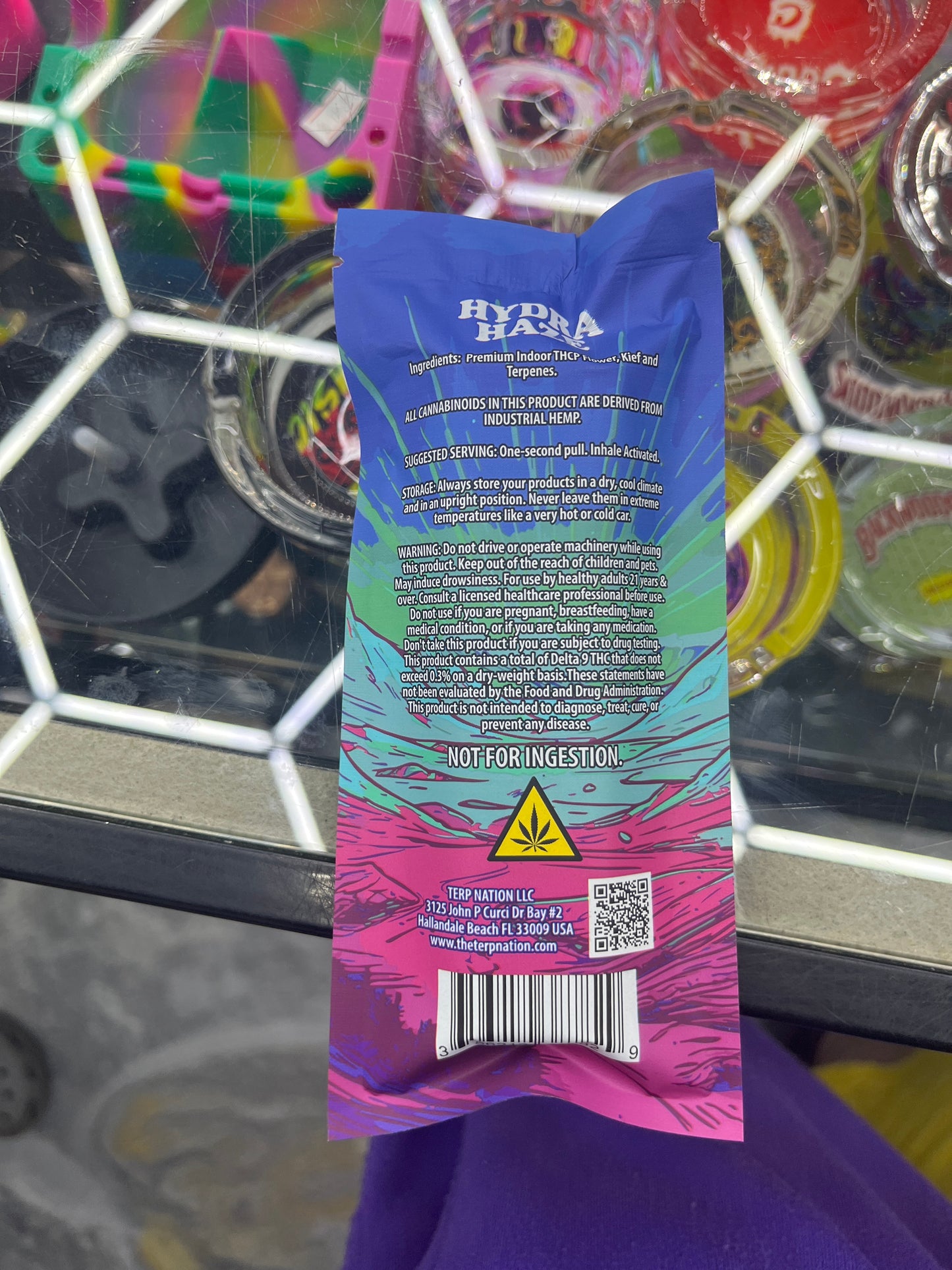 Smak’d thcp moonrock preroll 2ct hydra haze hybrid