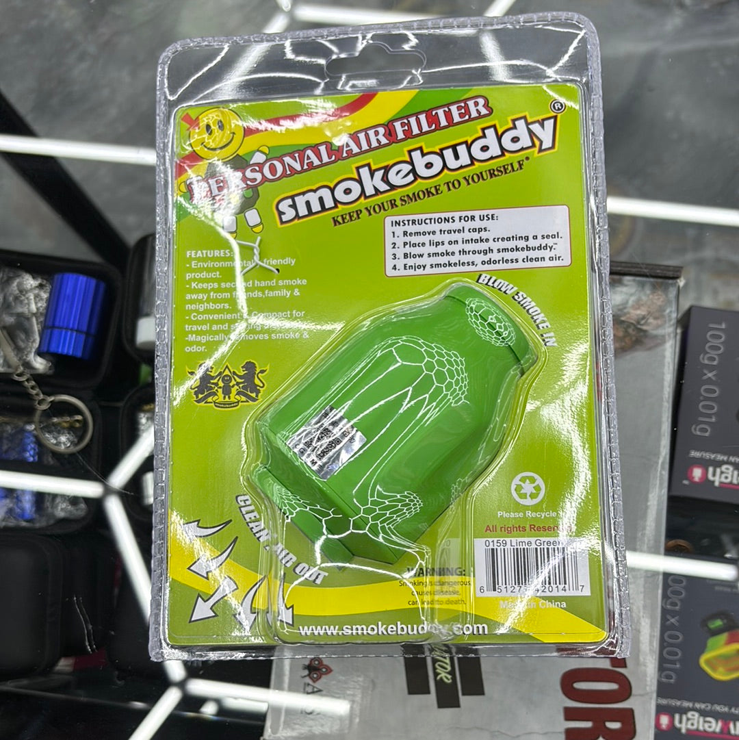 Smoke buddy pink light green