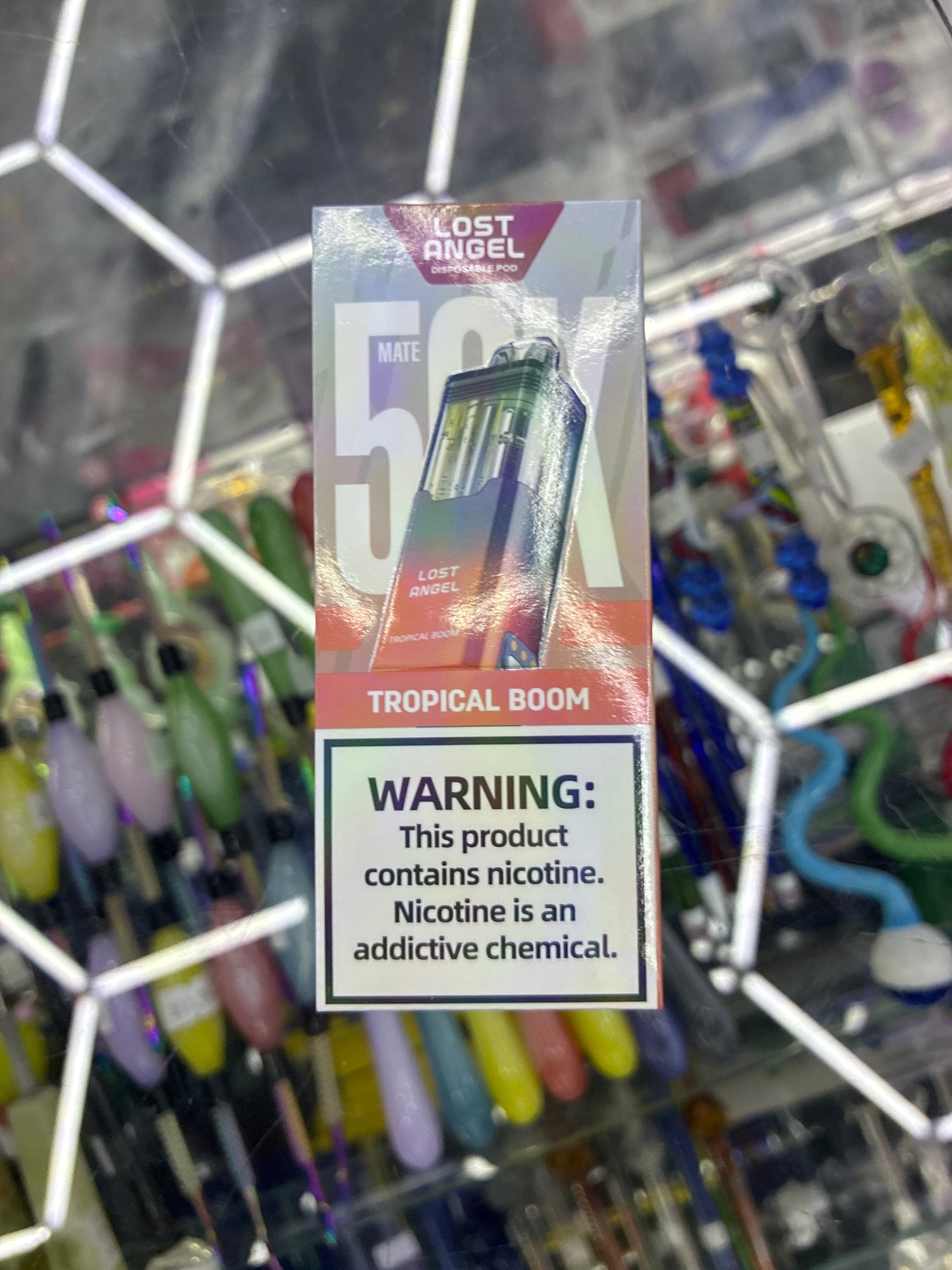 Lost angel 50k puffs disposable pod tropical boom