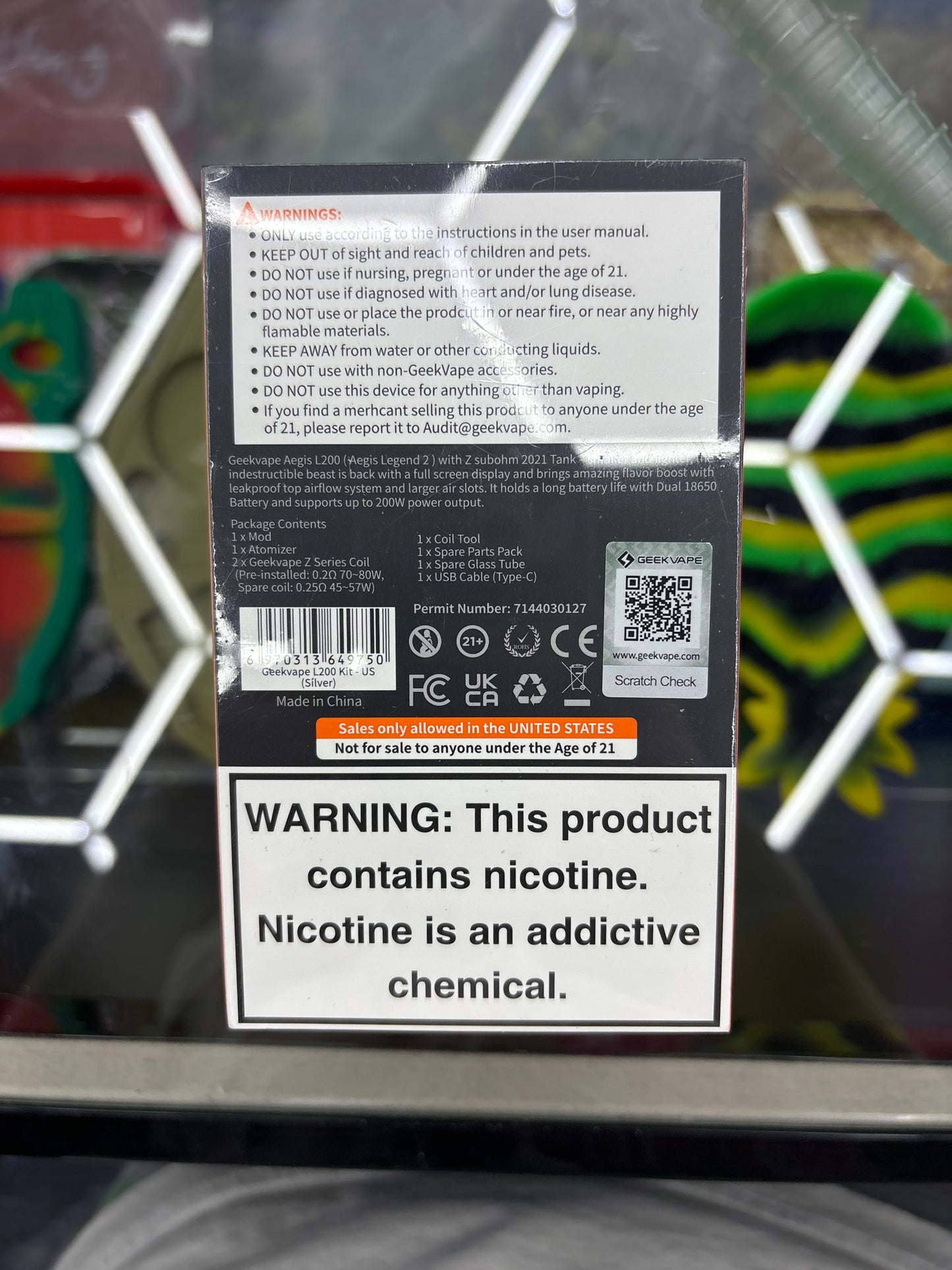 Geekvape L200 silver