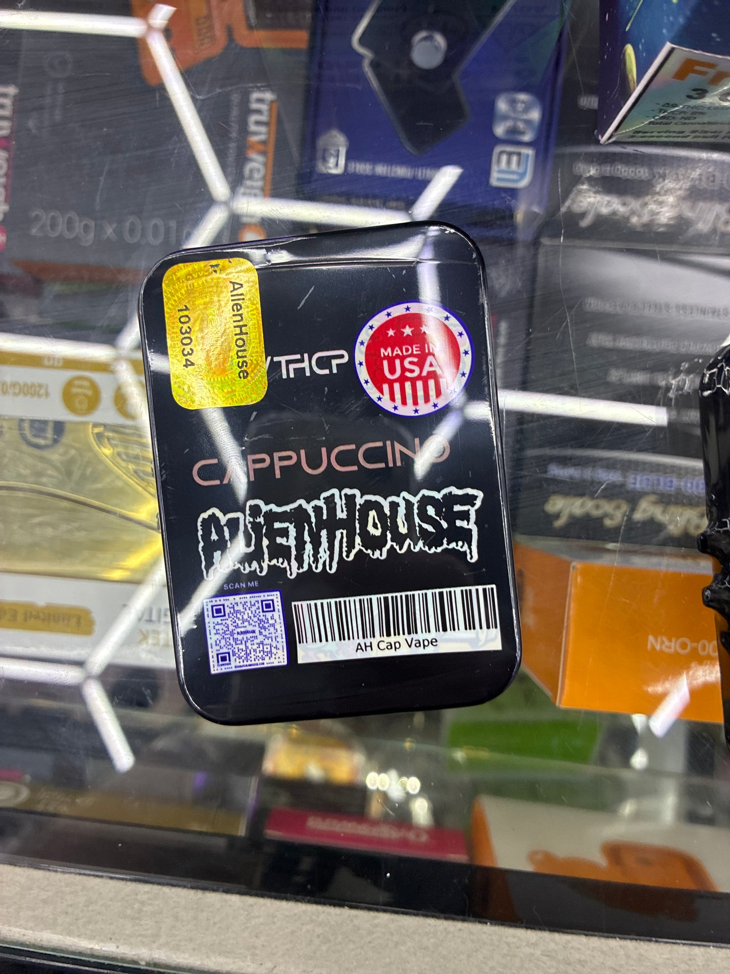 Alien house 3g thcp vape cappuccino