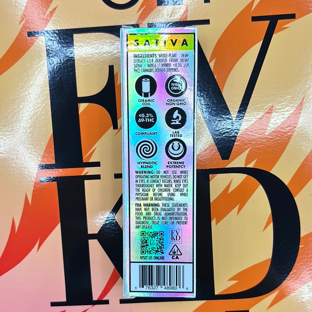 Fvkd exotics pina colada, 3.5G sativa Diamond sauce