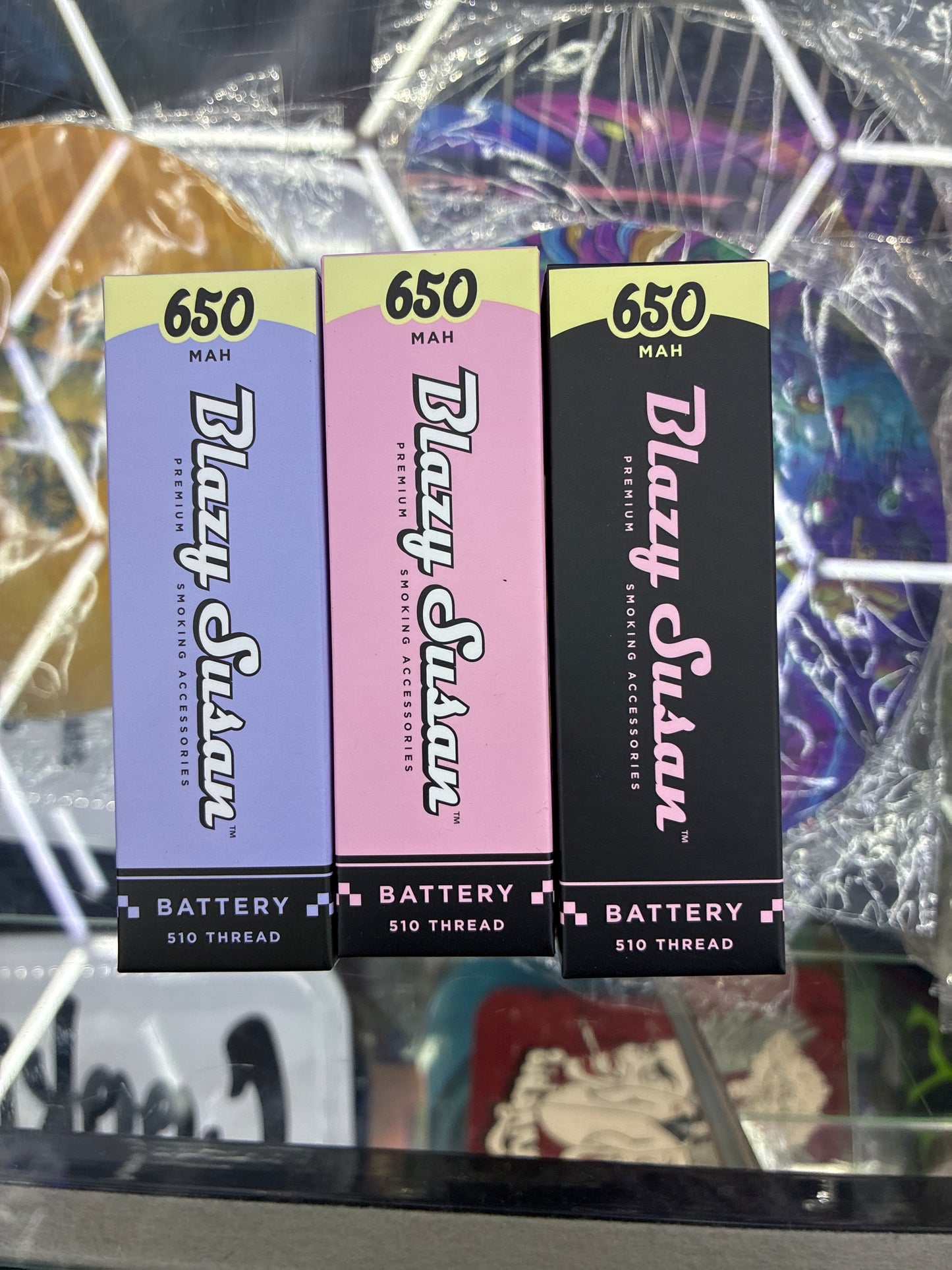 Blazy Susan 650mah battery purple