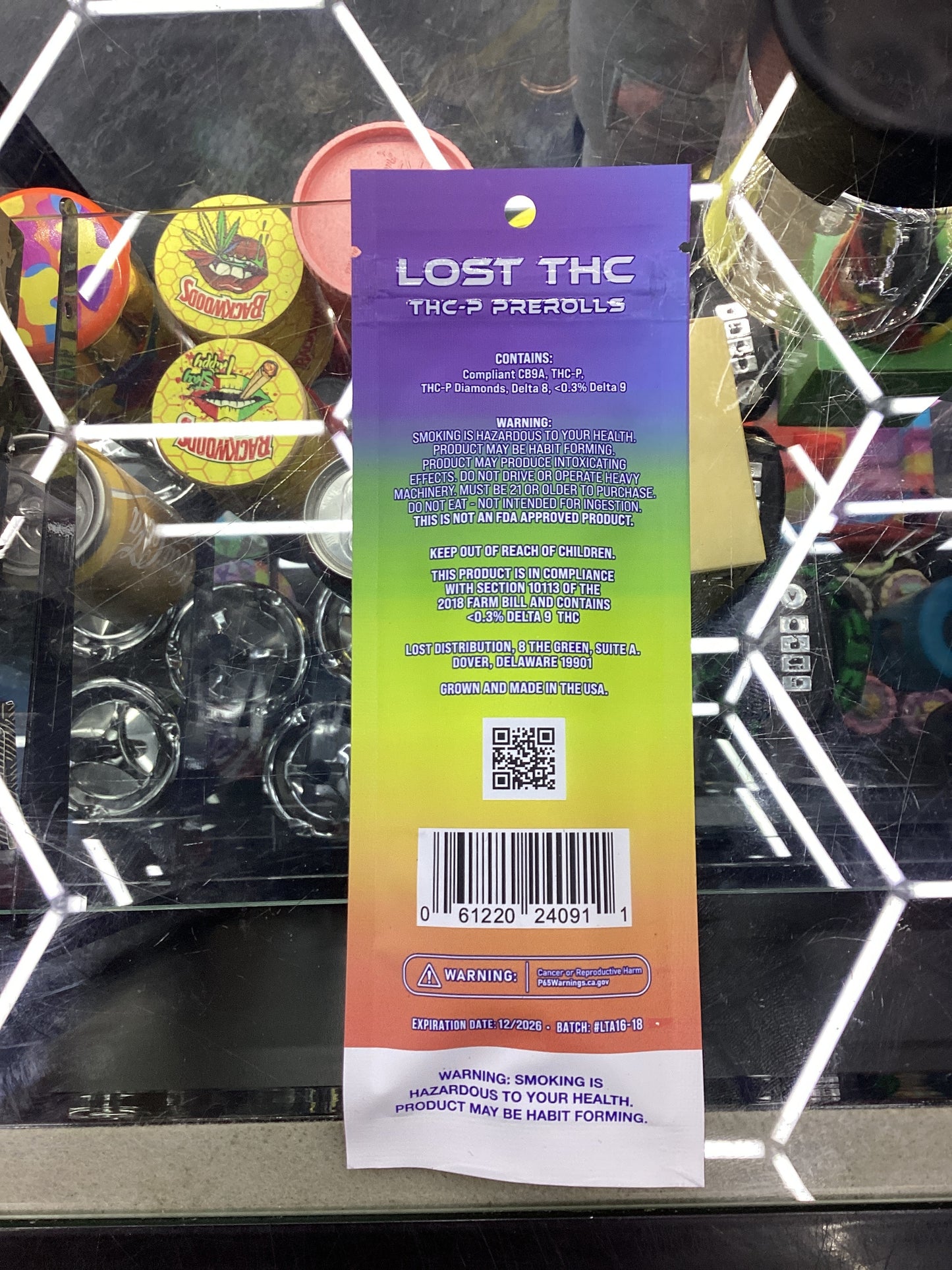Lost thc thc p 3 pack pre rolls fruity pebbles sativa