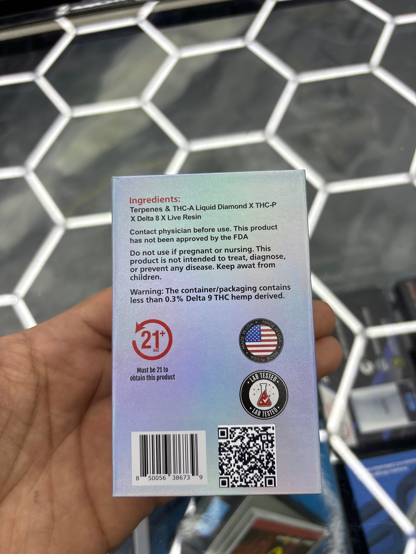 Razz thc 7g disposable skittles are automatic, Indica