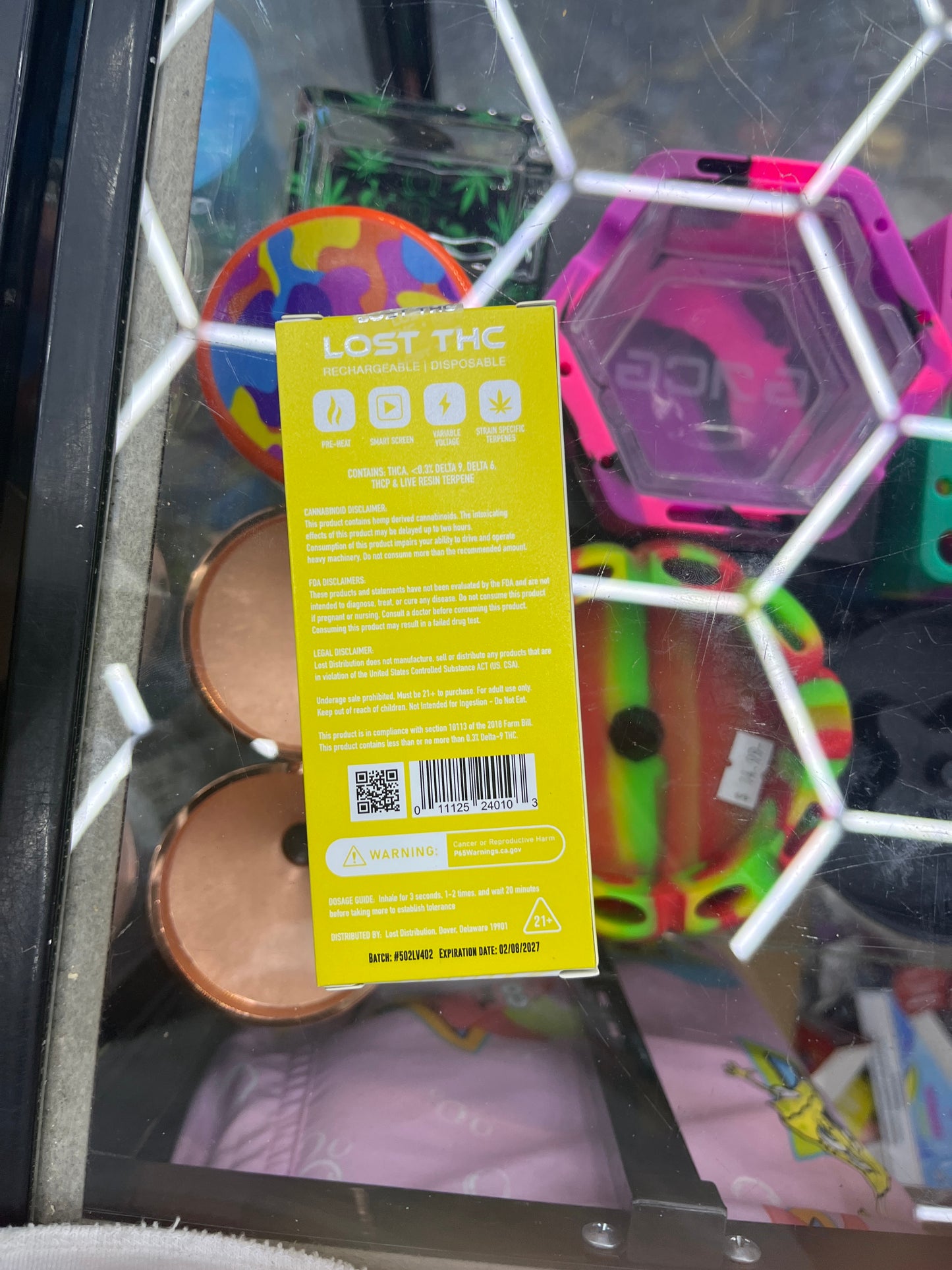 Lost thca melted diamonds 3g jealousy juice hybrid