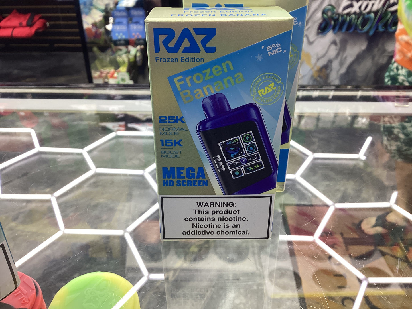 Raz dc25000 25k puffs frozen banana