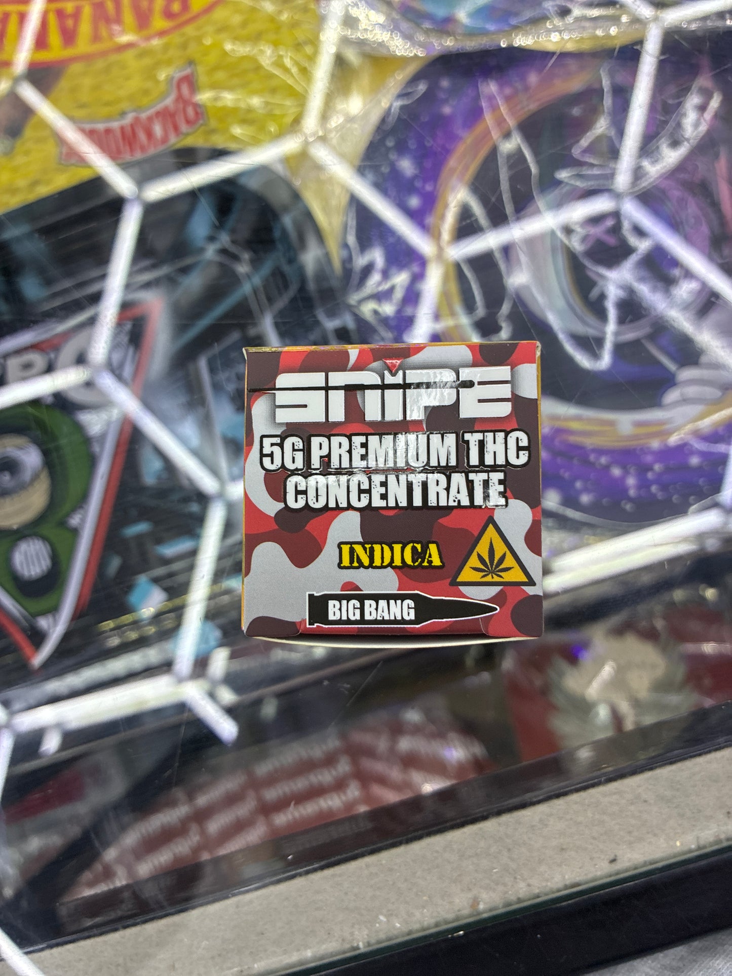 Snipe 5g premium thc concentrate indica big bang