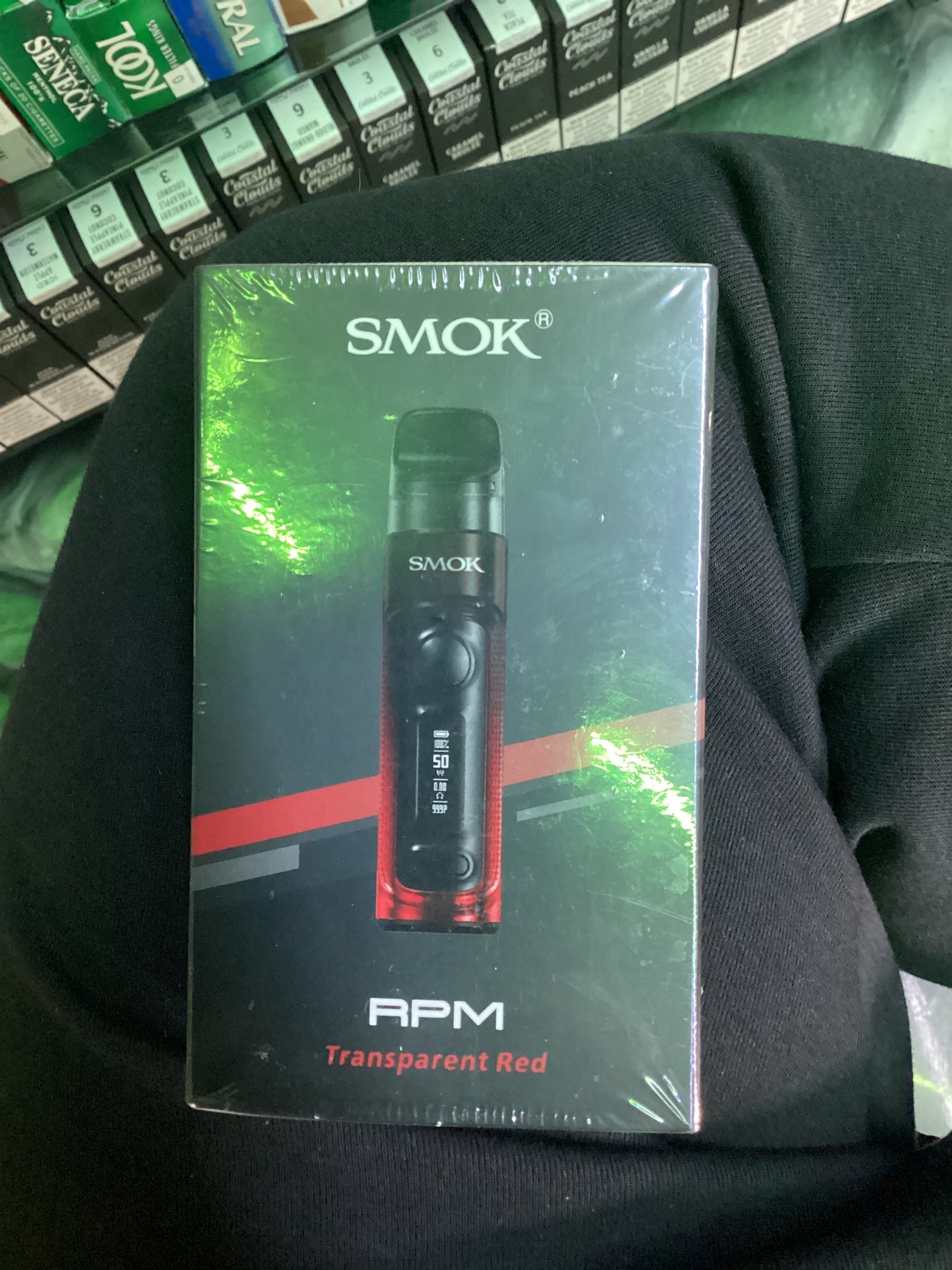 Smok rpm transparent red